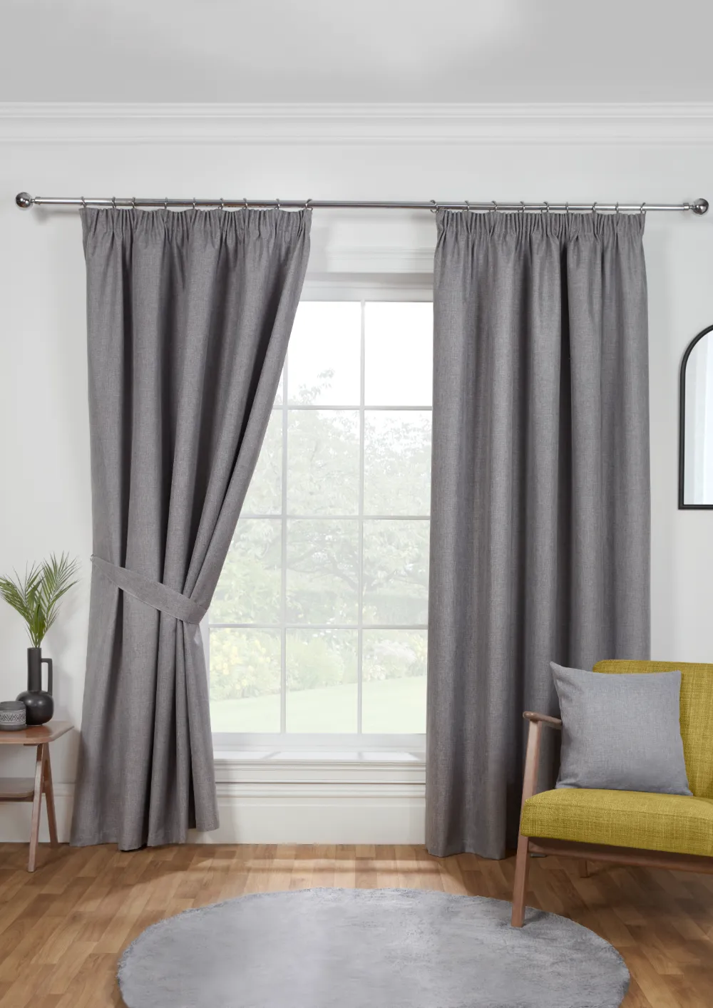 ECLIPSE PEWTER CUSHION COVER - Image 2