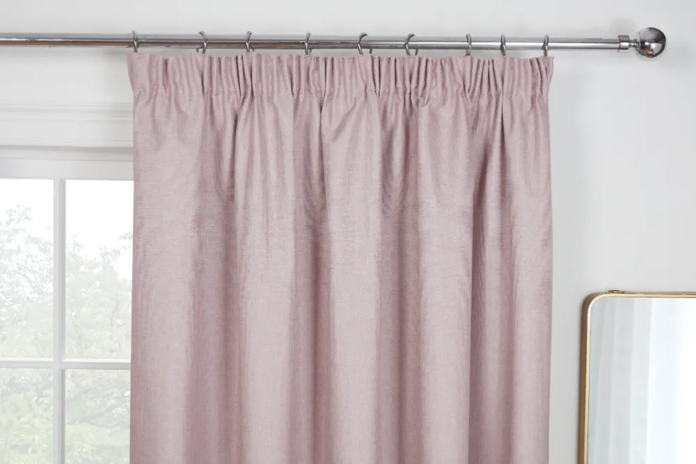 ECLIPSE ROSE 3" PENCIL PLEAT CURTAINS - Image 2