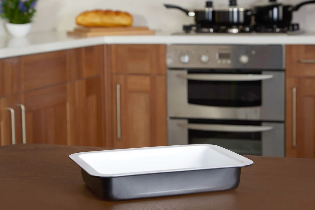 Ecocook Black Rectangular Roasting Dish - Image 4