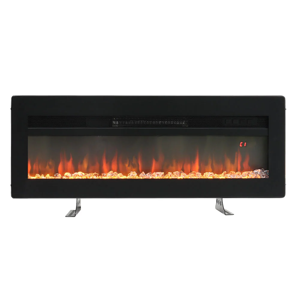 Electric Fireplace With Adjustable Flames, Wall Mounted Or Freestanding - Image 2
