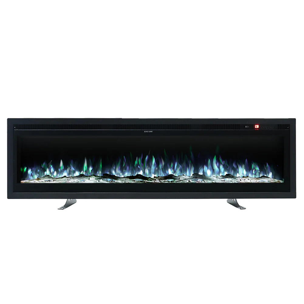 Electric Fireplace With Remote 12 Flame Colours 1500W - Image 3