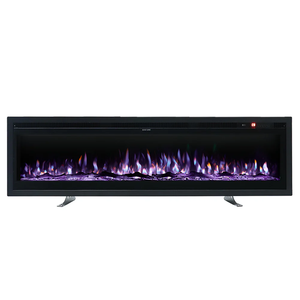 Electric Fireplace With Remote 12 Flame Colours 1500W - Image 4