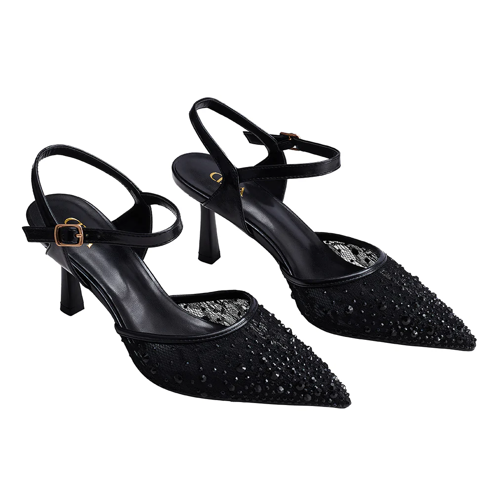 Elegant Slingback Stiletto Heels - Image 3
