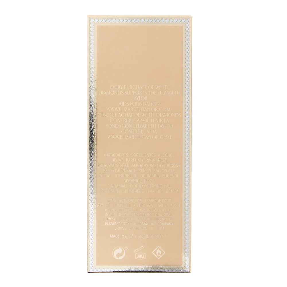 Elizabeth Taylor White Diamonds Legacy Eau De Toilette 30ml - Image 2
