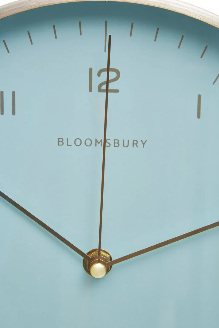 Elko Gold And Mint Green Finish Wall Clock - Image 6