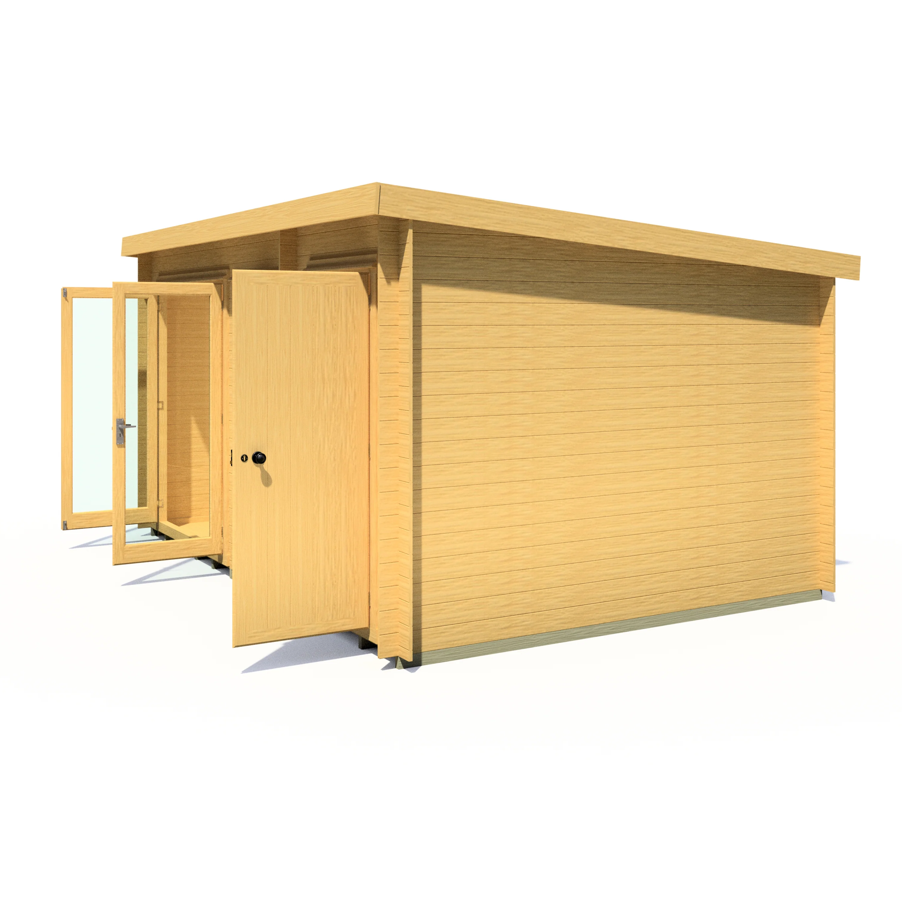 Elm Log Cabin With Storage - Image 4