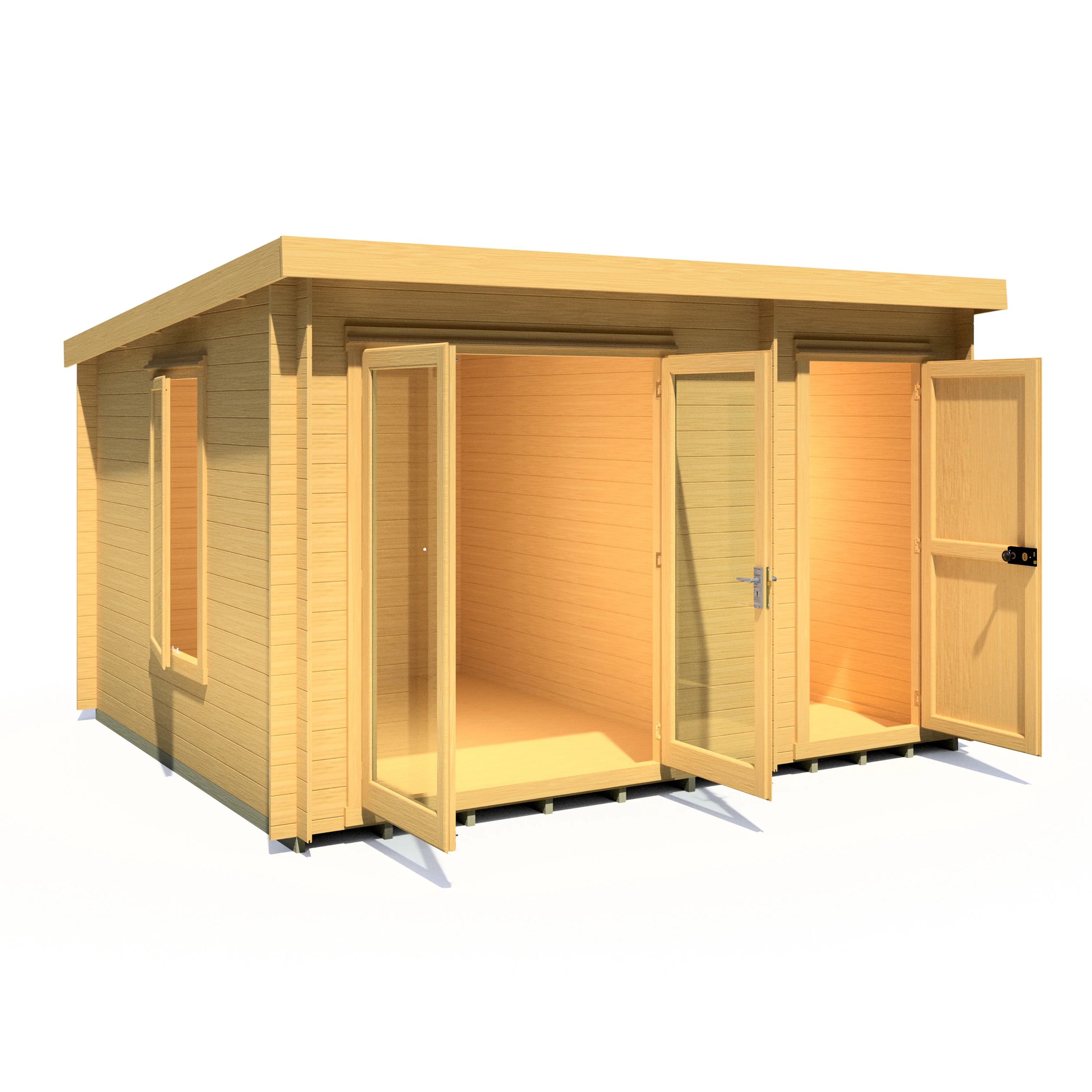 Elm Log Cabin With Storage - Image 3