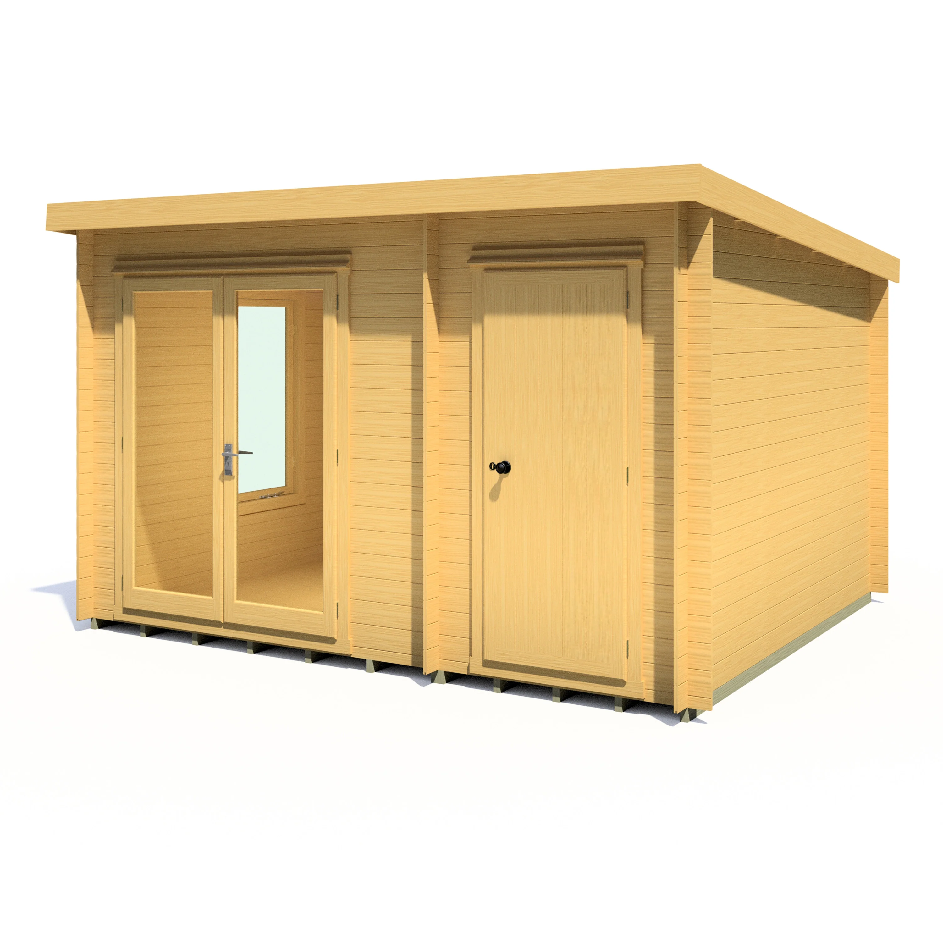 Elm Log Cabin With Storage - Image 4