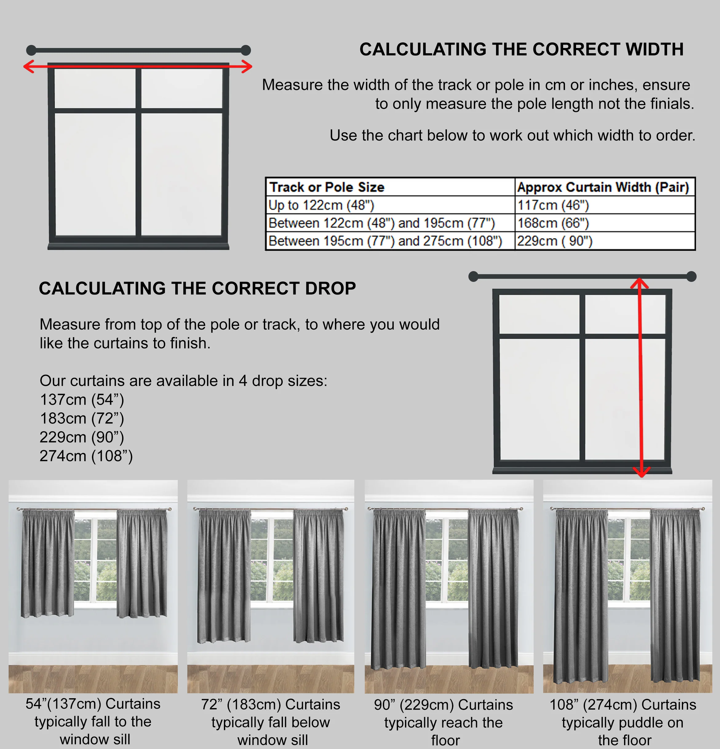Enhanced Living Dallas 100% Blackout Thermal Natural Curtains With 3" Tape Top Header - Pair - Image 6
