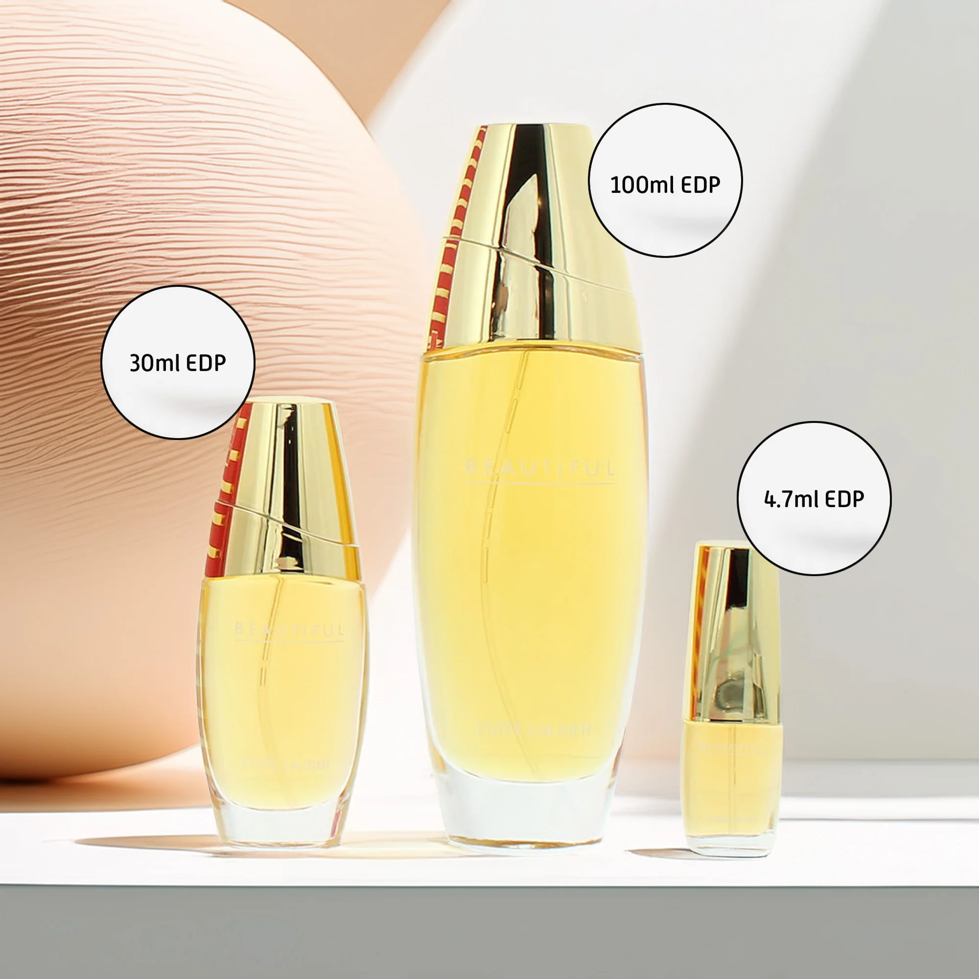 Estée Lauder Beautiful 3 Piece Gift Set: Eau De Parfum 100ml - Eau De Parfum 30ml - Eau De Parfum 4.7ml - Image 6