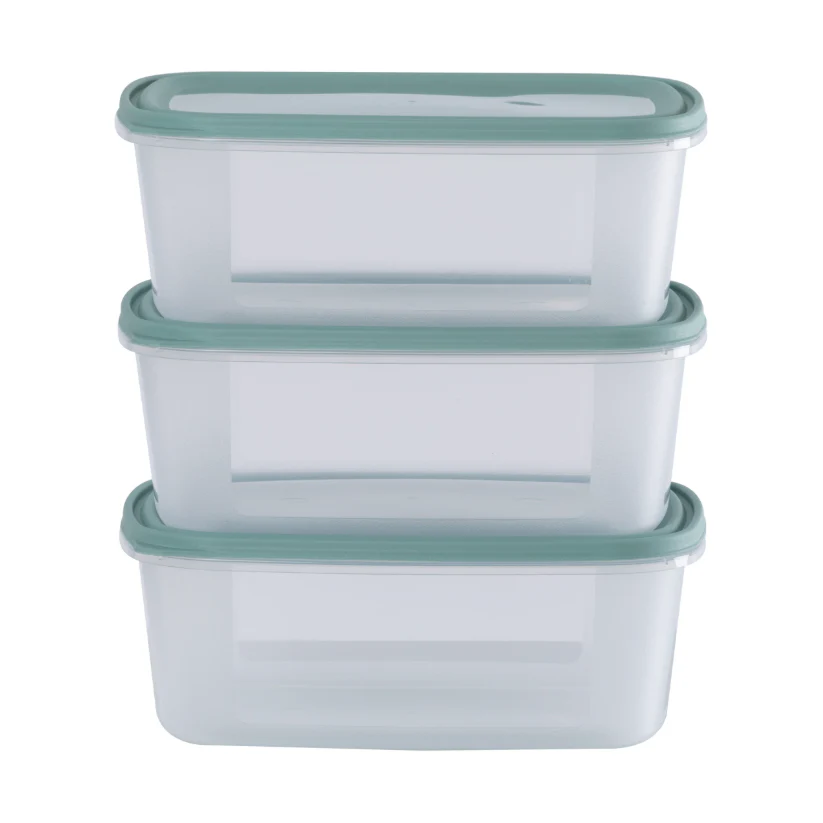Everyday Set Of 3 2L Food Boxes
