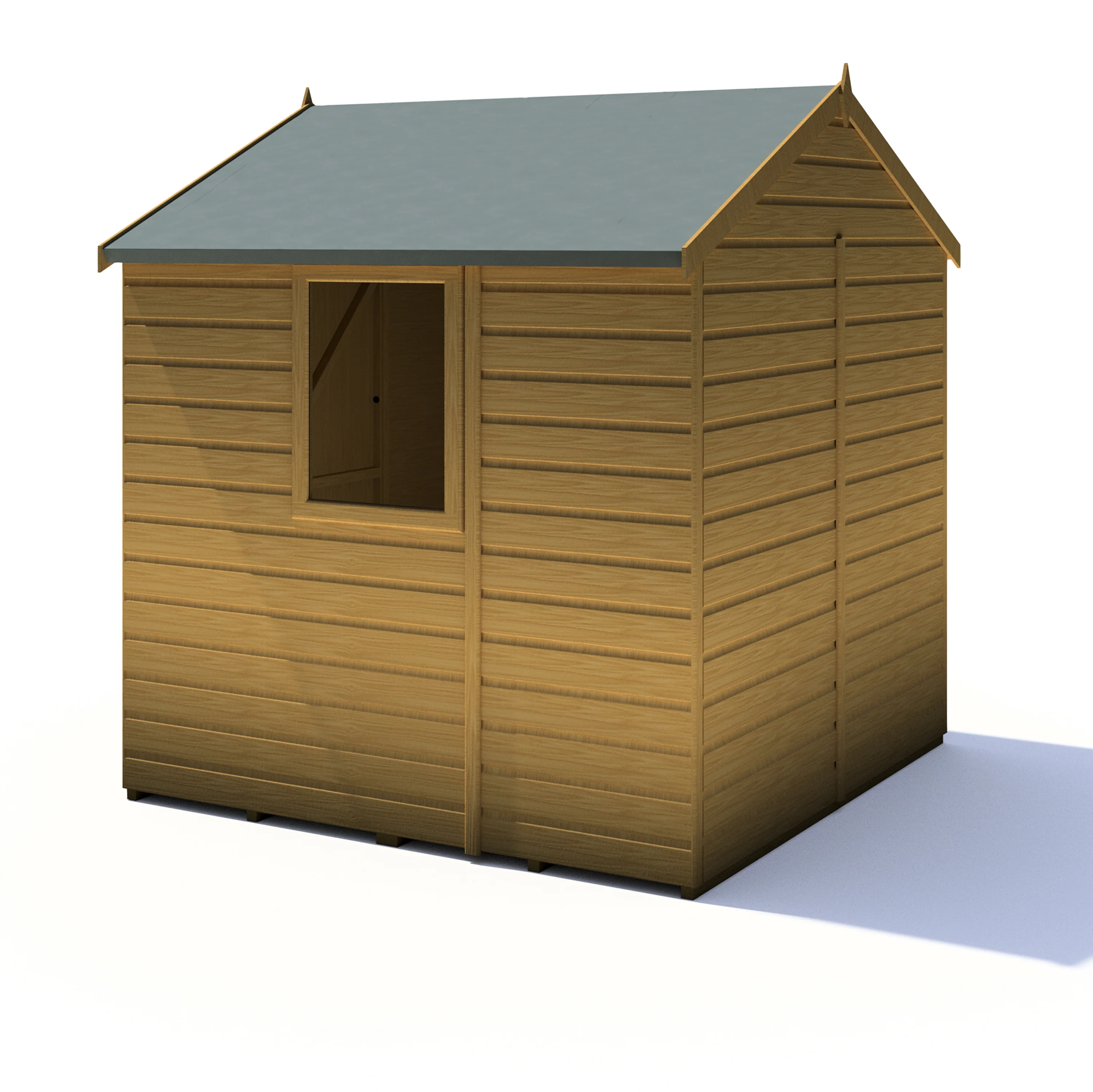 Faroe 6 X 6 Shiplap Apex Shed - Image 3