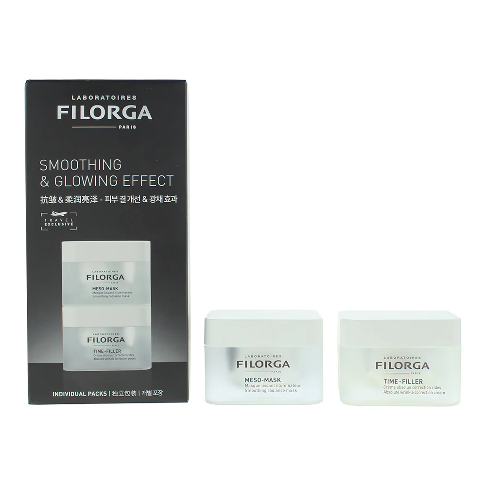 Filorga Smoothing & Glowing Effect Travel 2 Piece Gift Set: Cream 50ml - Face Mask