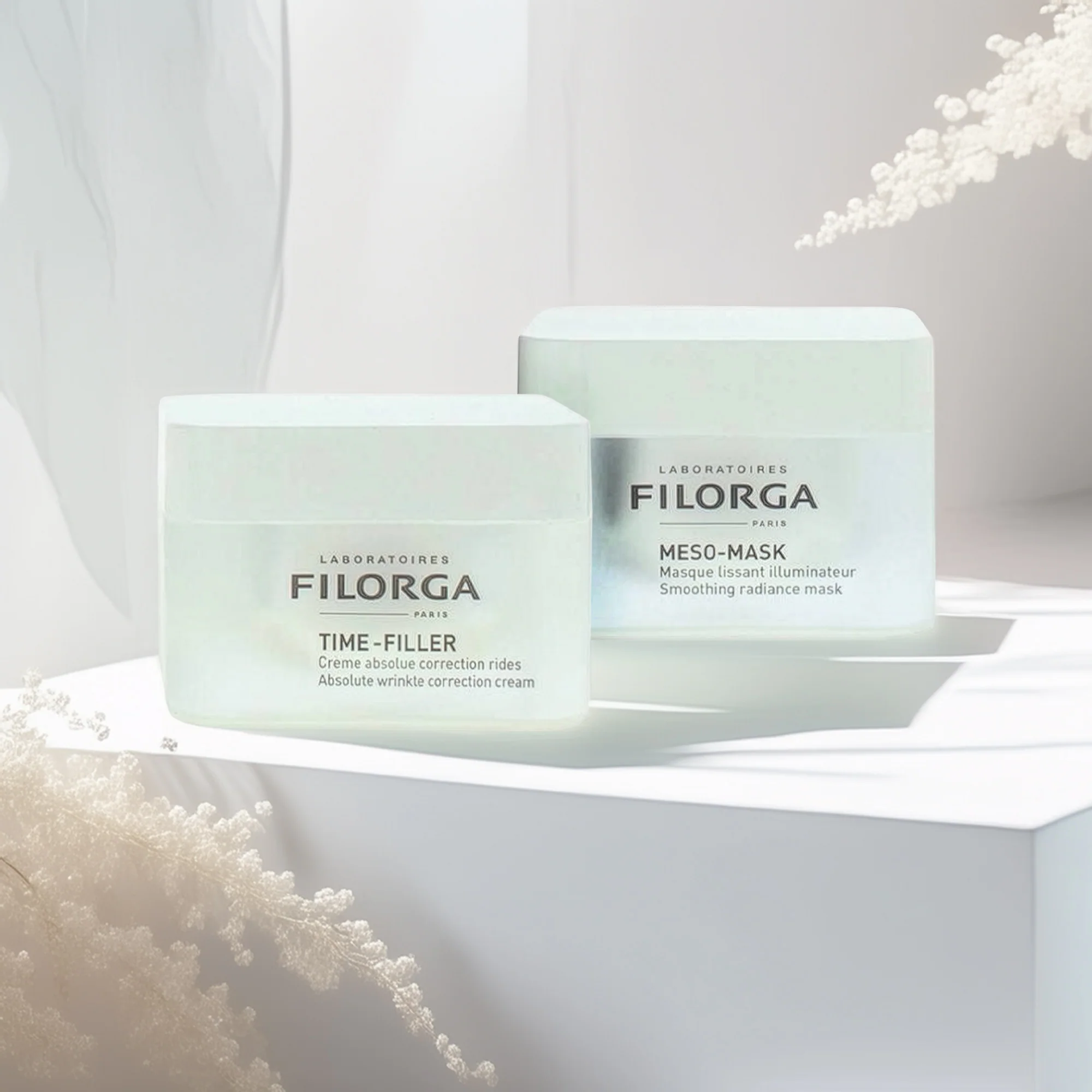Filorga Smoothing & Glowing Effect Travel 2 Piece Gift Set: Cream 50ml - Face Mask - Image 2