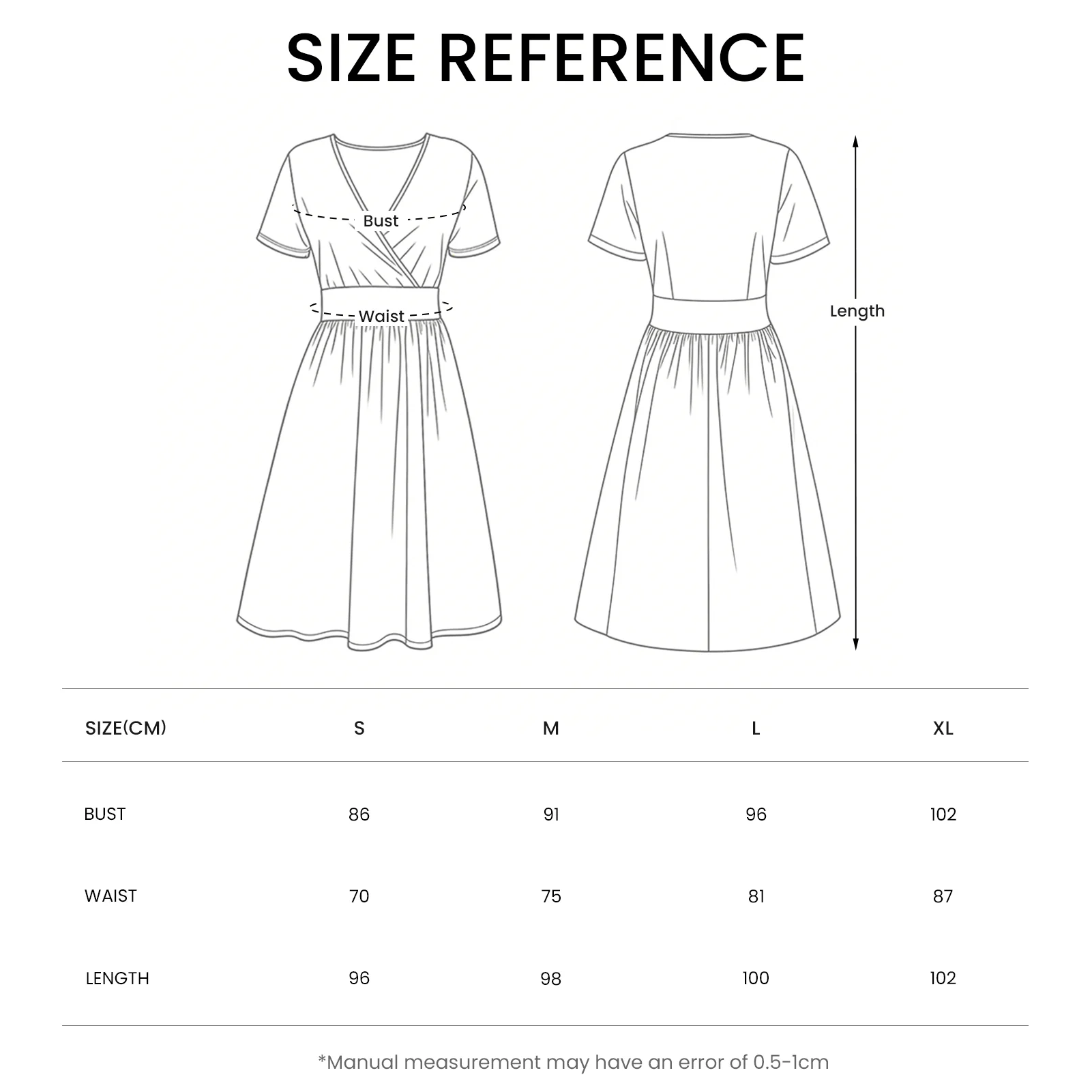 Floral Print V-Neck Short Sleeve Summer Midi Dress With Pockets - Image 5