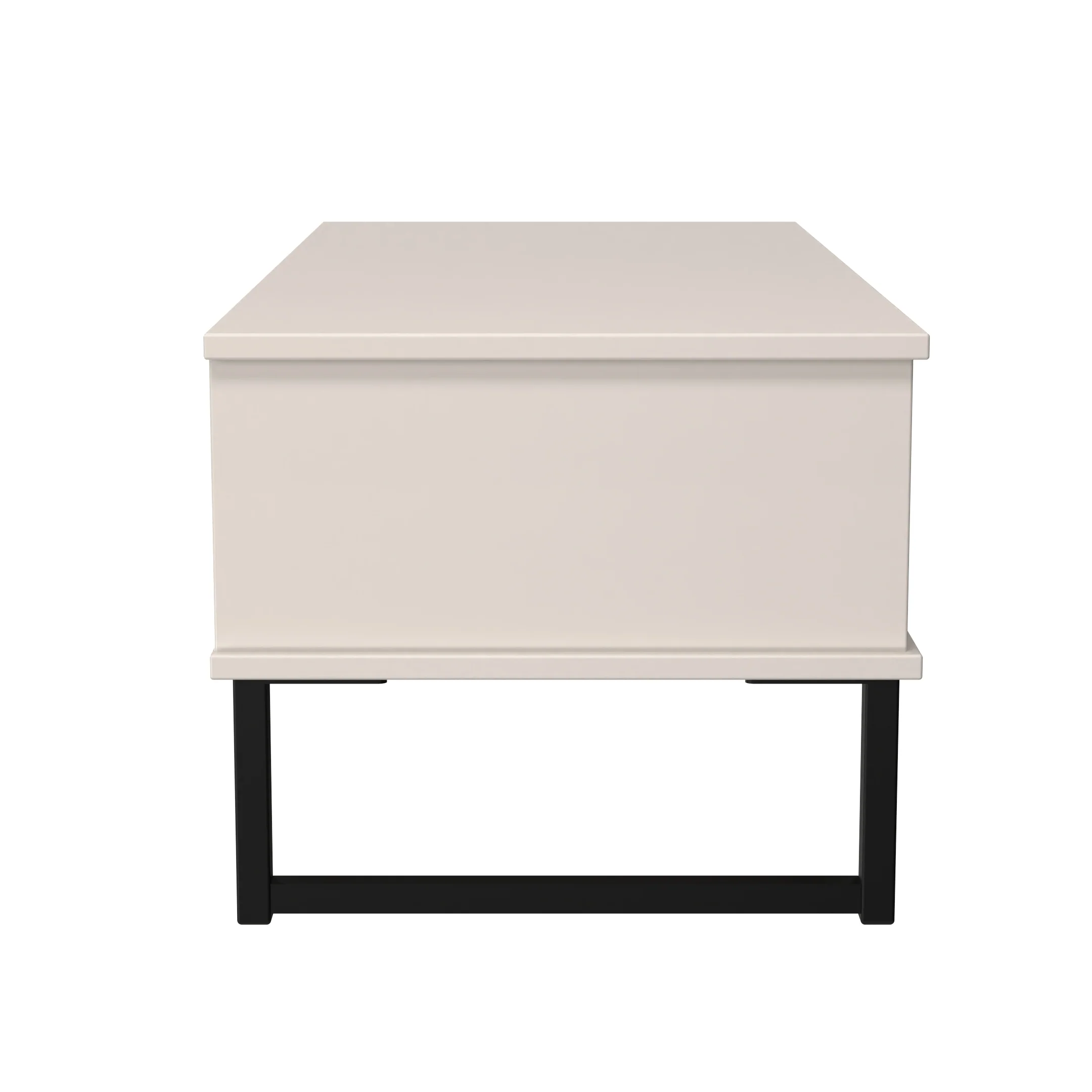 Fluted 1 Drawer Coffee Table in Kashmir Matt - Ready Assembled - Image 3