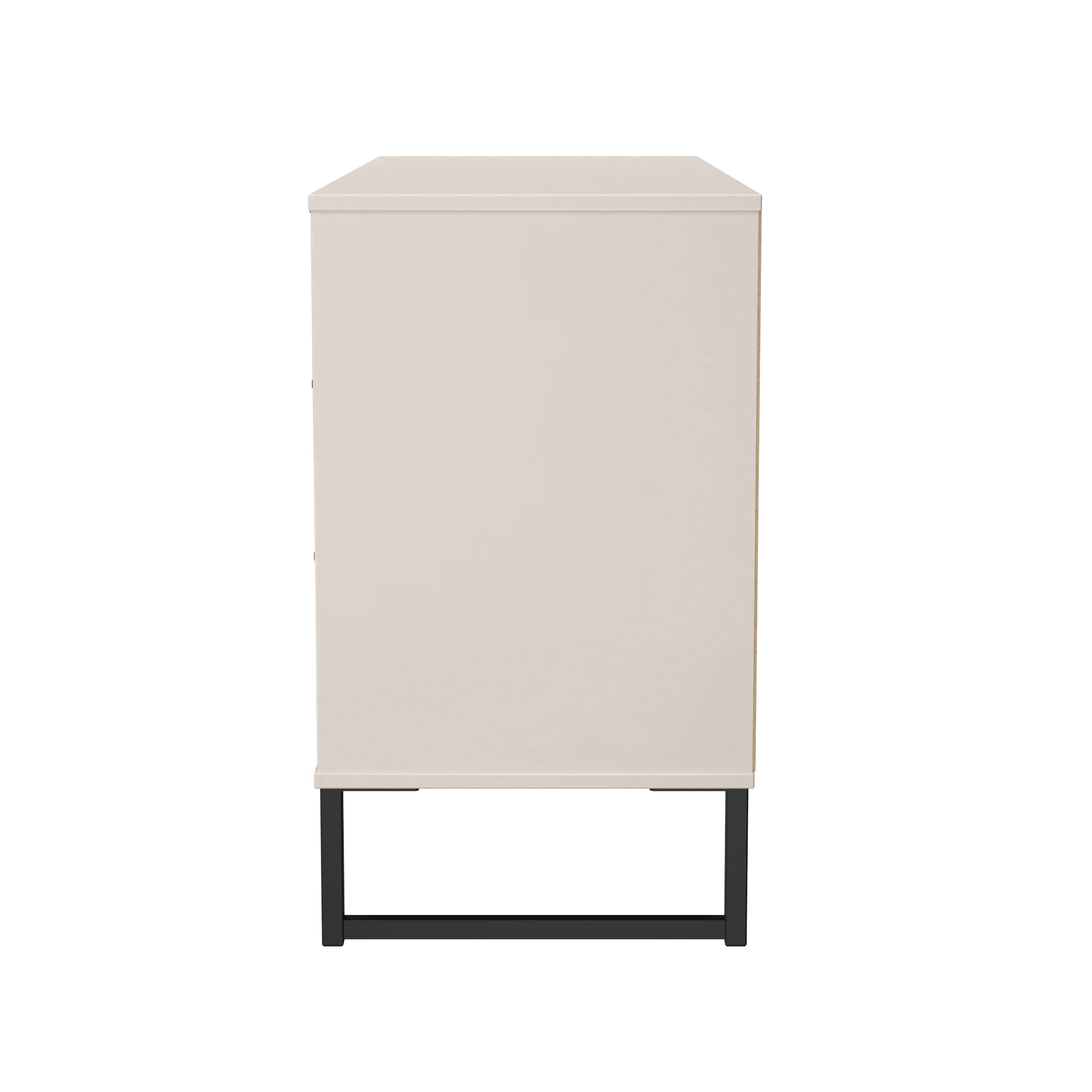 Fluted 6 Drawer Midi Chest in Kashmir Matt - Ready Assembled - Image 2