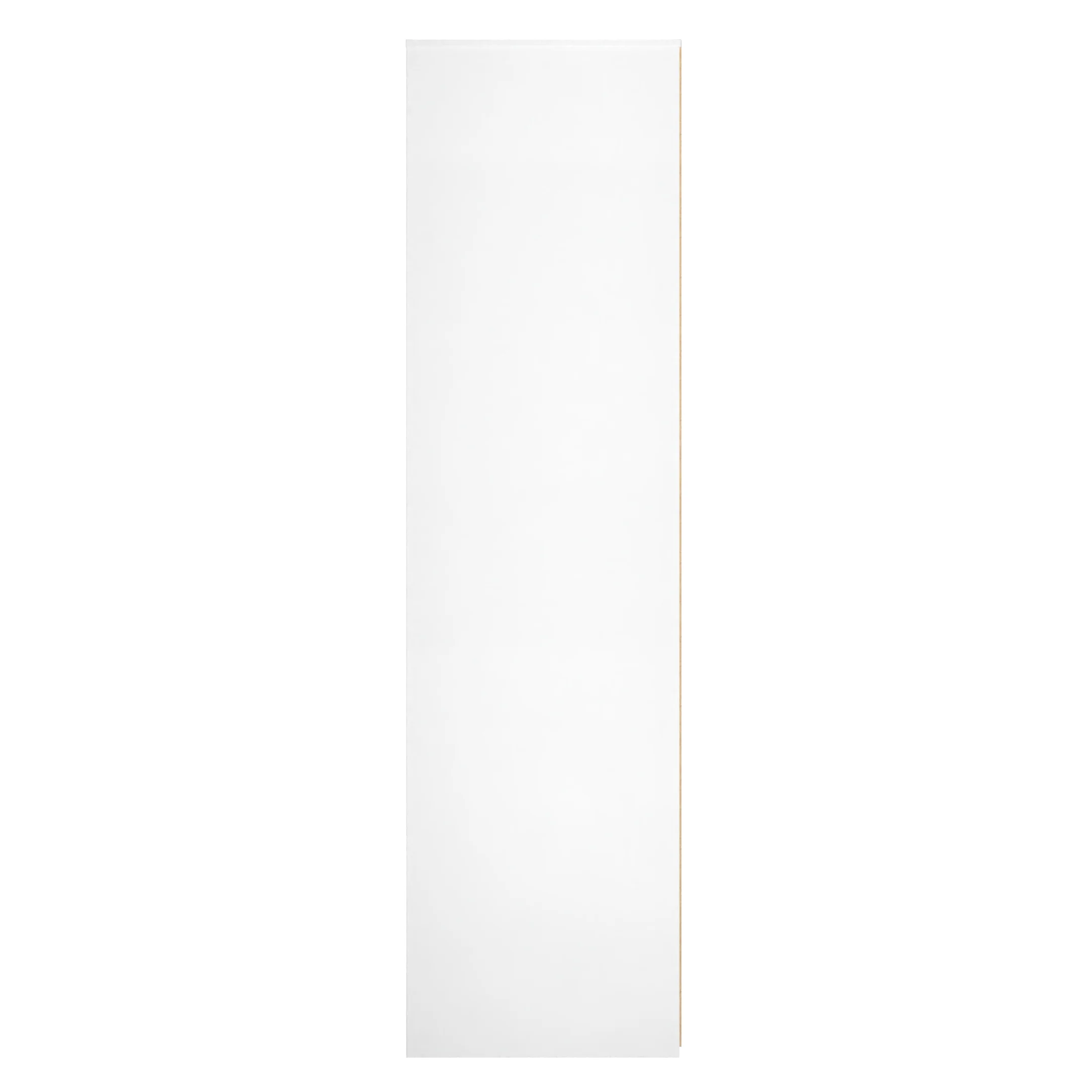 Fluted Double Wardrobe in White Matt - Ready Assembled - Image 3