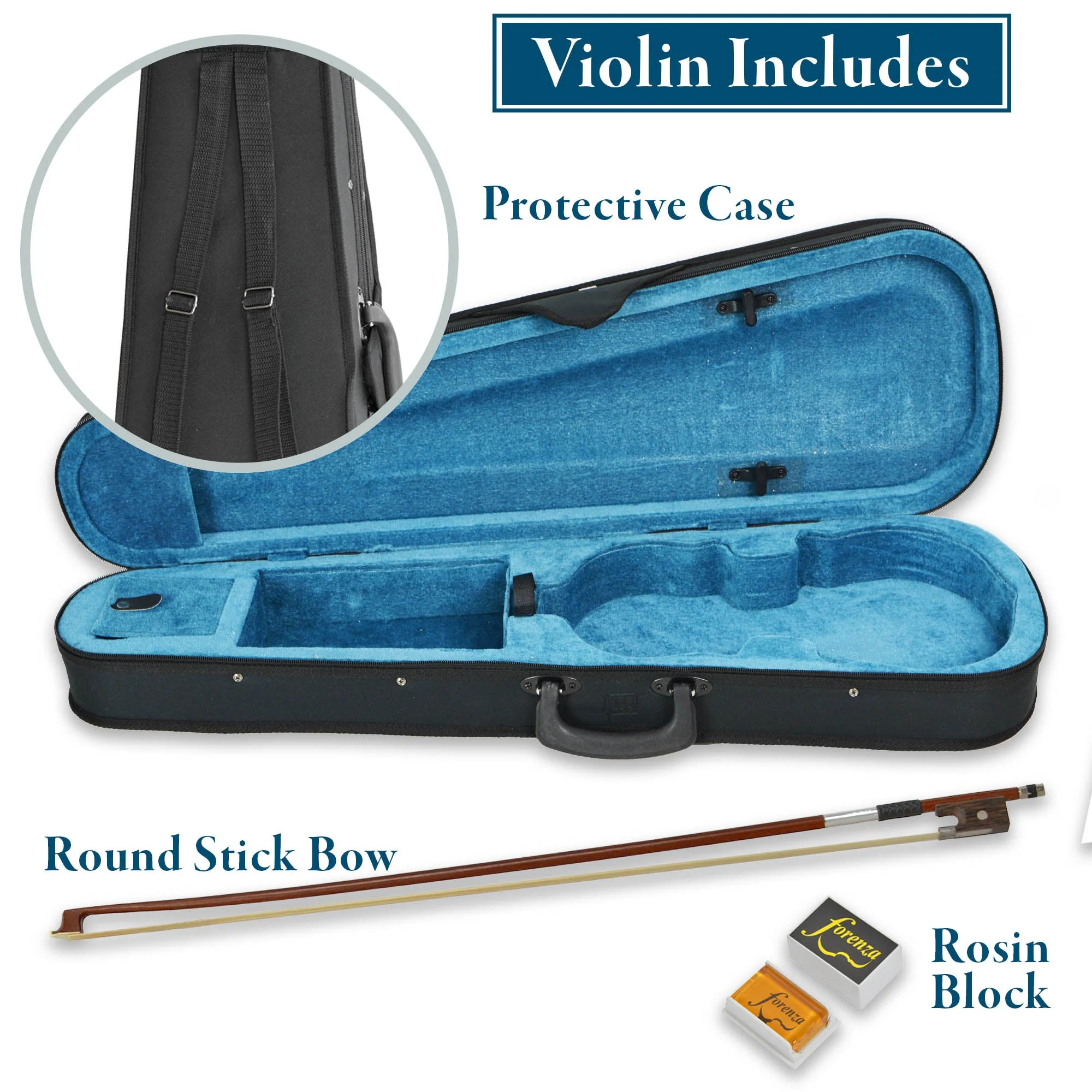 Forenza Uno Series Violin Outfit - Image 3