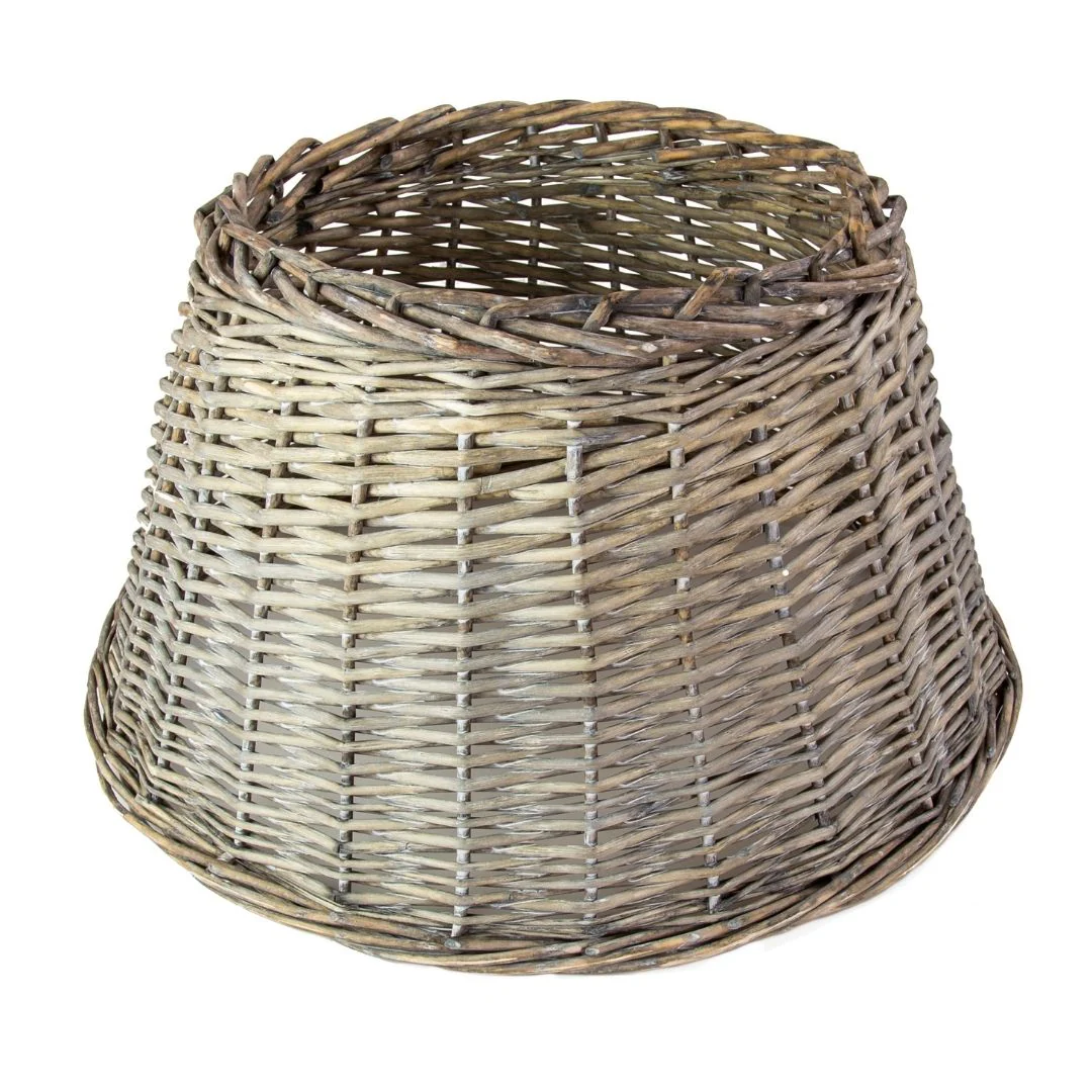Christmas Workshop Willow Tree Skirt - Natural Willow - Image 7