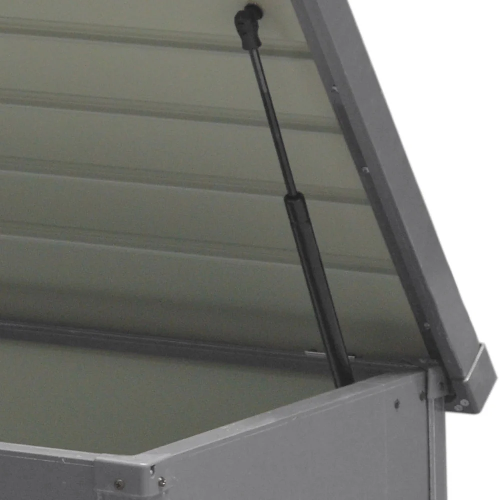 Garden Sanctuary 350L Metal Outdoor Garden Storage Box Lockable - Image 3
