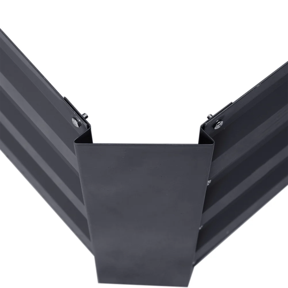 Garden Sanctuary Galvanized Steel Square Raised Garden Bed Planter Box - Image 5