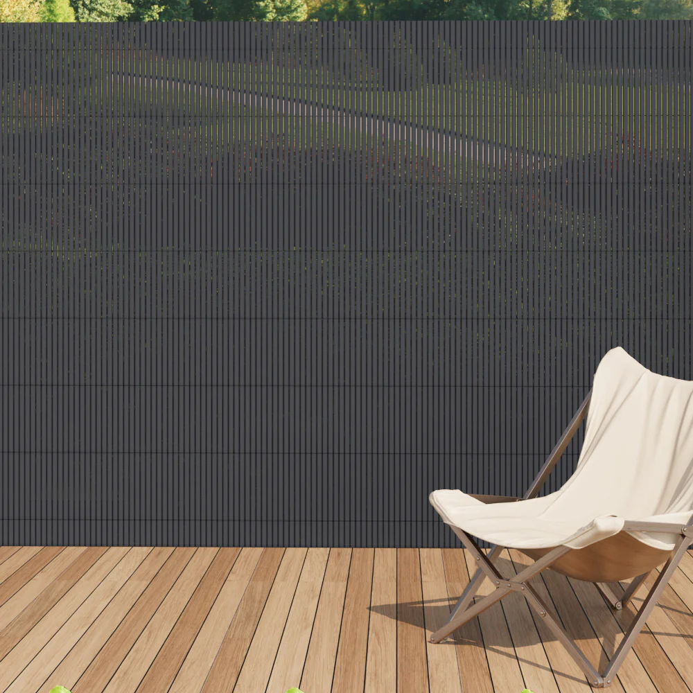 Garden Sanctuary PVC Privacy Fence, Sun-blocked Screen Panels, Blindfold For Balcony - Image 2