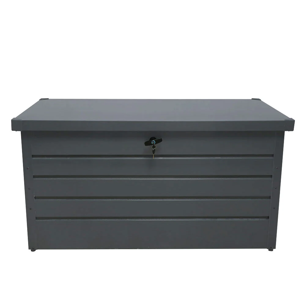 Garden Sanctuary Steel Garden Lockable Storage Box for Tools - Image 6