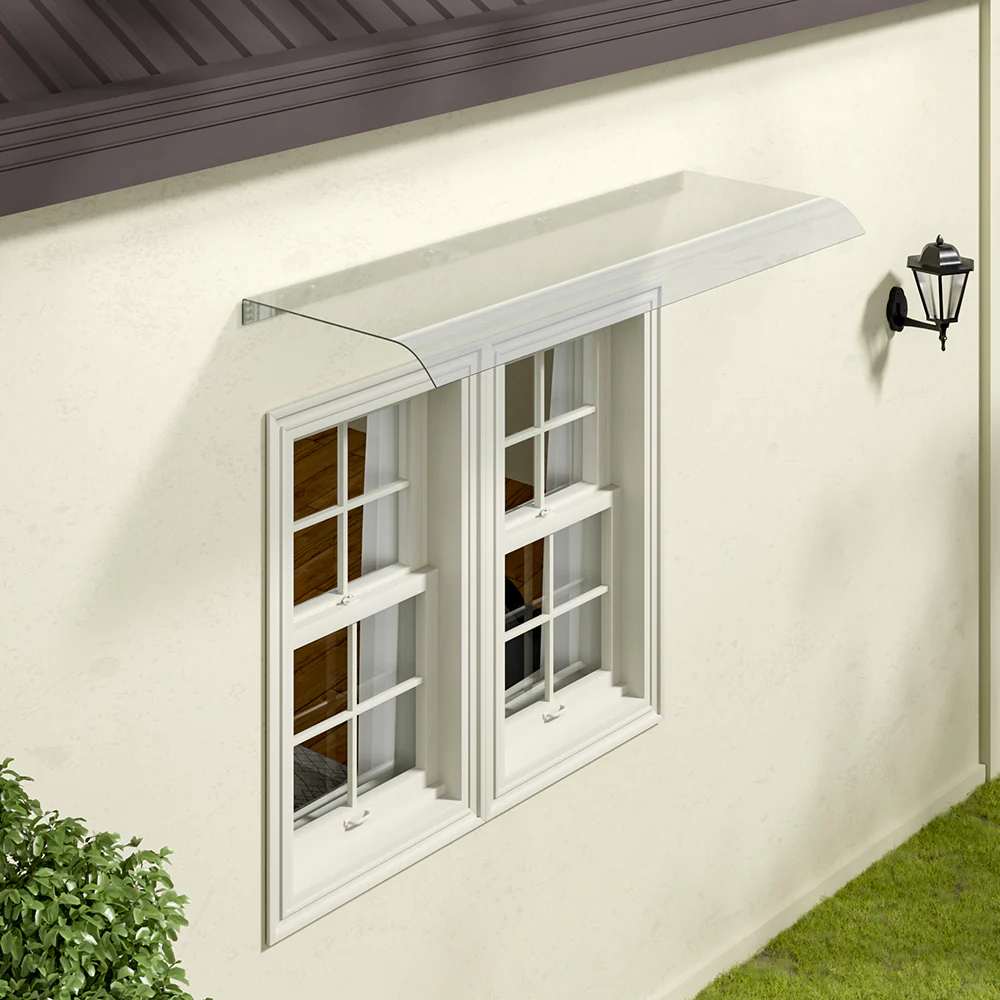 Garden Sanctuary Transparent Window Door Awning Canopy