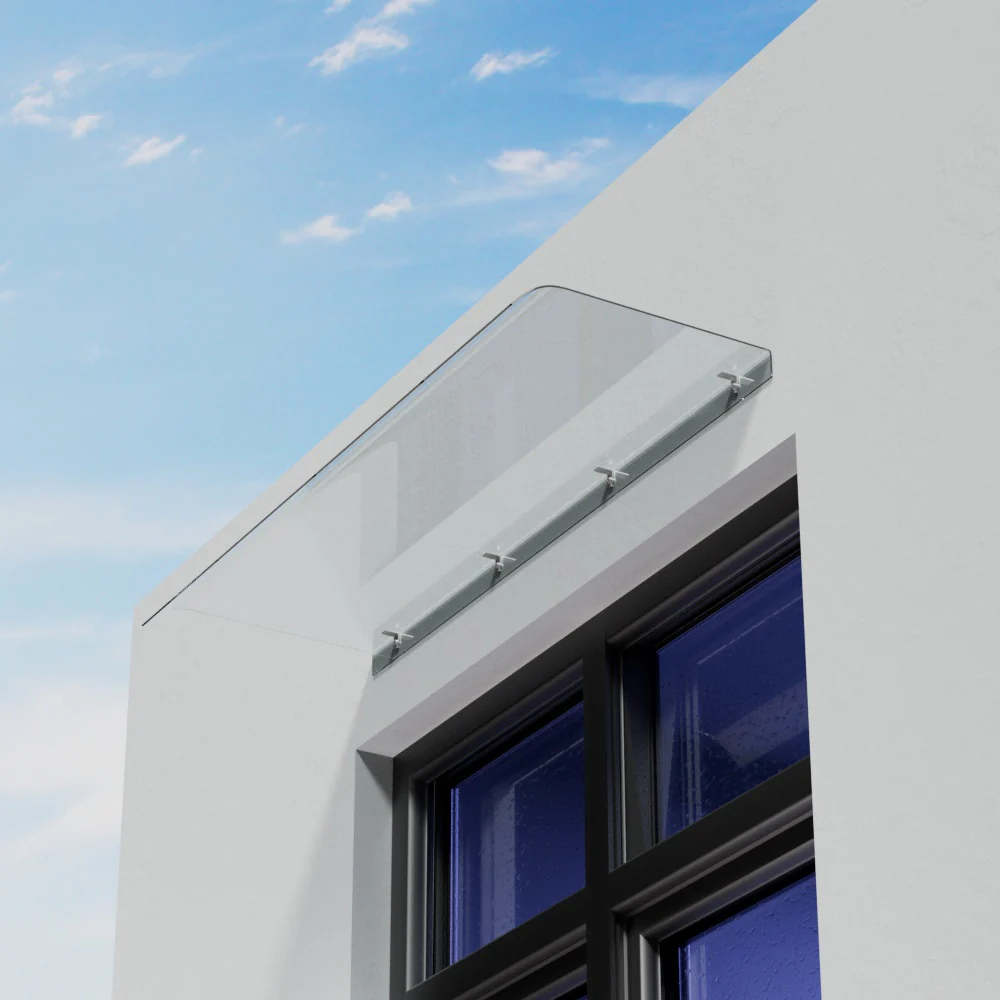 Garden Sanctuary Transparent Window Door Awning Canopy - Image 3
