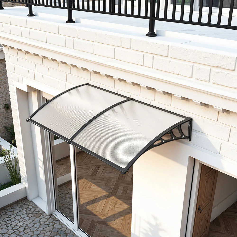 Garden Sanctuary Window Door Awning Canopy With Brackets - Image 2