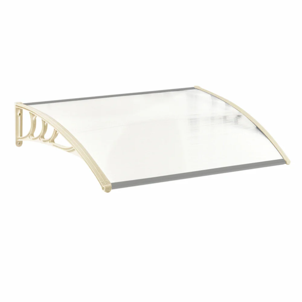 Garden Sanctuary Window Door Awning Canopy with Brackets - Image 4