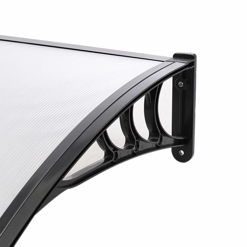 Garden Sanctuary Window Door Awning Canopy with Brackets - Image 3