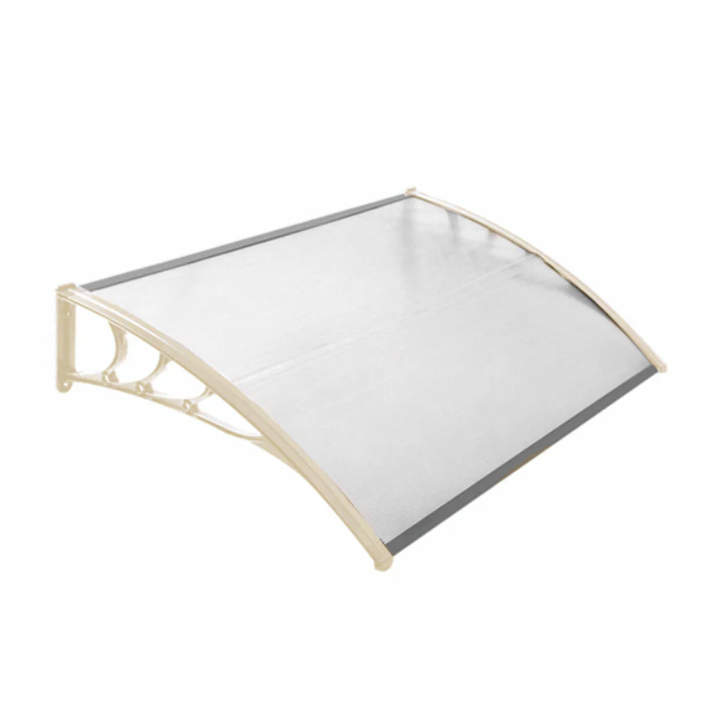 Garden Sanctuary Window Door Awning Canopy with Brackets - Image 4
