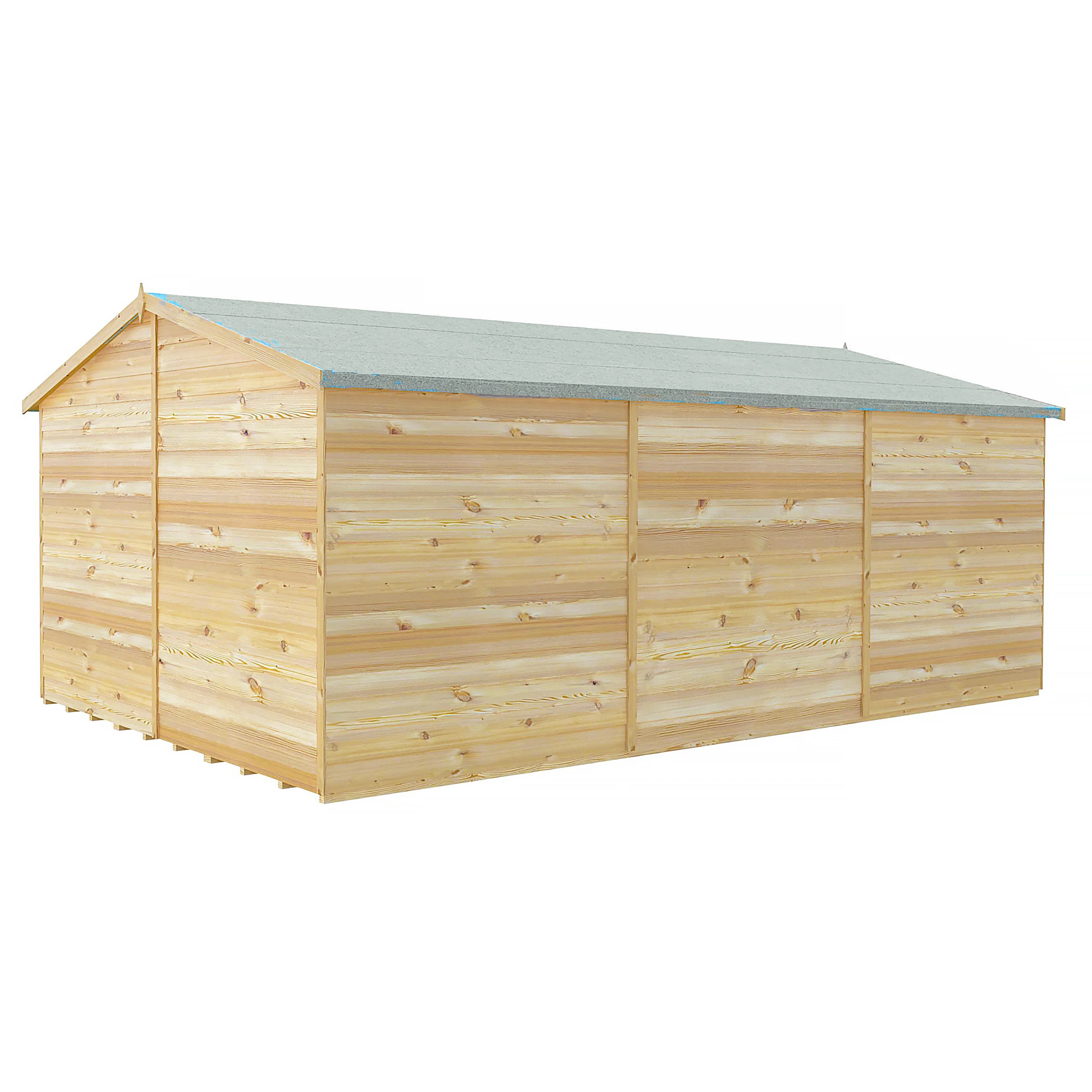 Garden Value Overlap 10 X 15 Apex Shed - Image 6