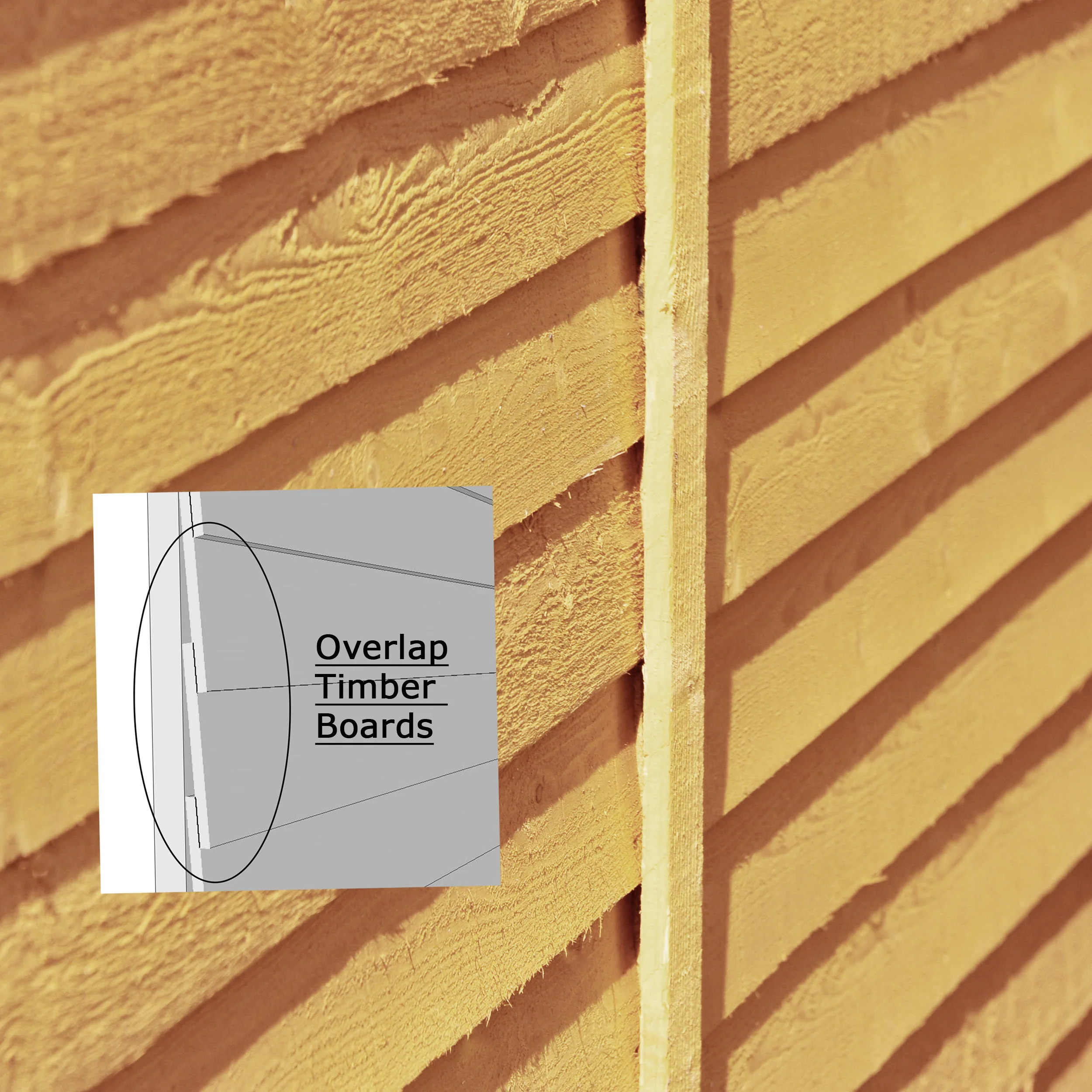 Garden Value Overlap 10 X 15 Apex Shed - Image 9
