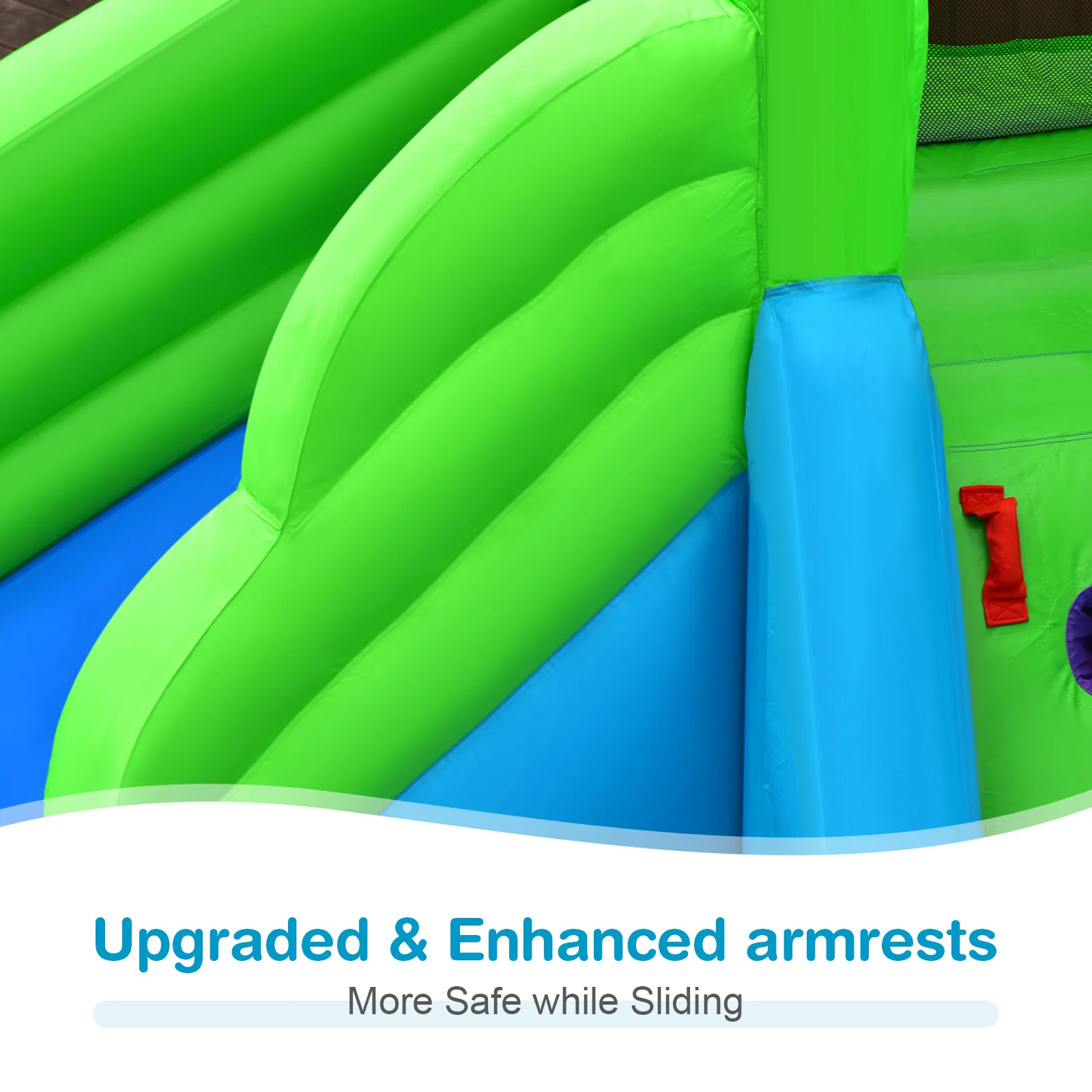 Giant 7 In 1 Inflatable Bounce House with 780W Air Blower - Image 7