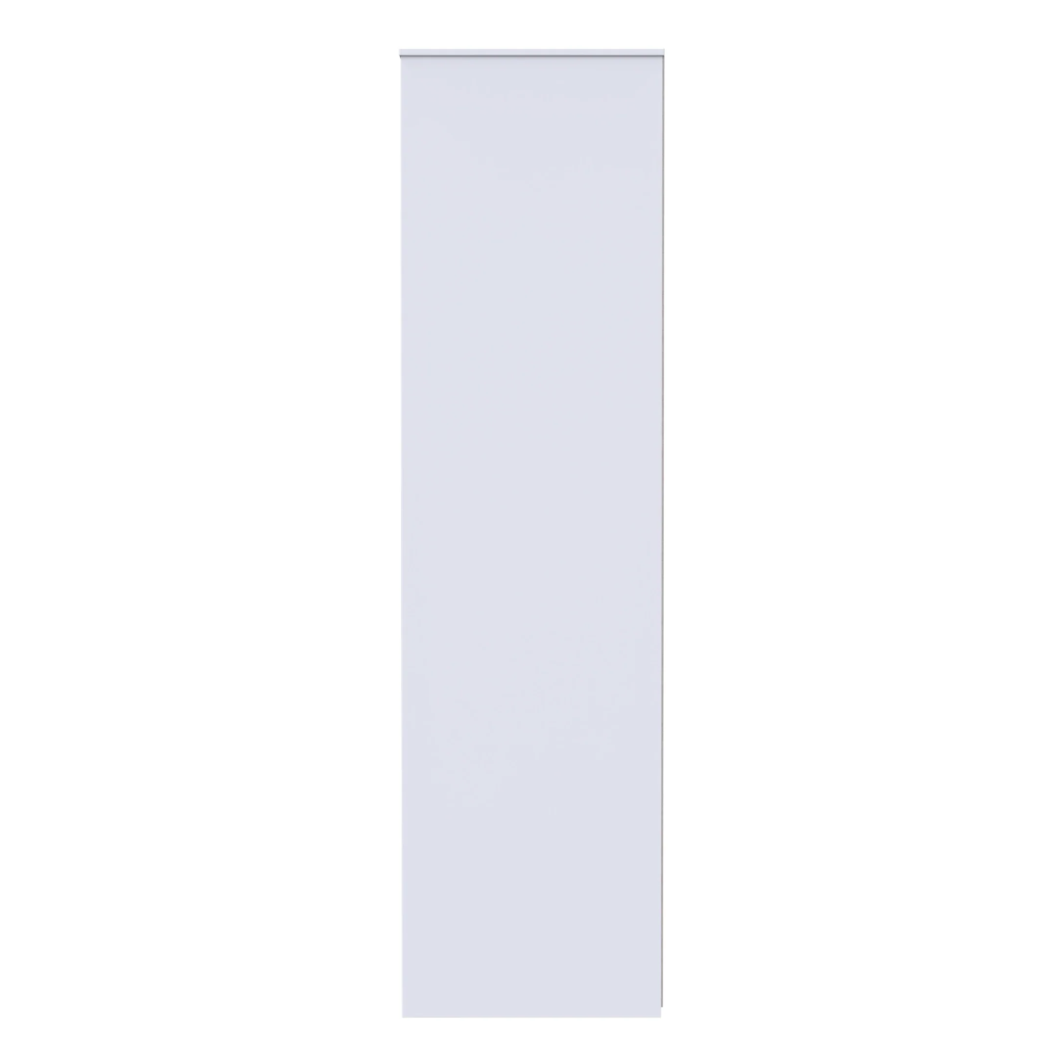 Glitz Ready Assembled 2 Door Wardrobe in Indigo Matt & White - Image 3