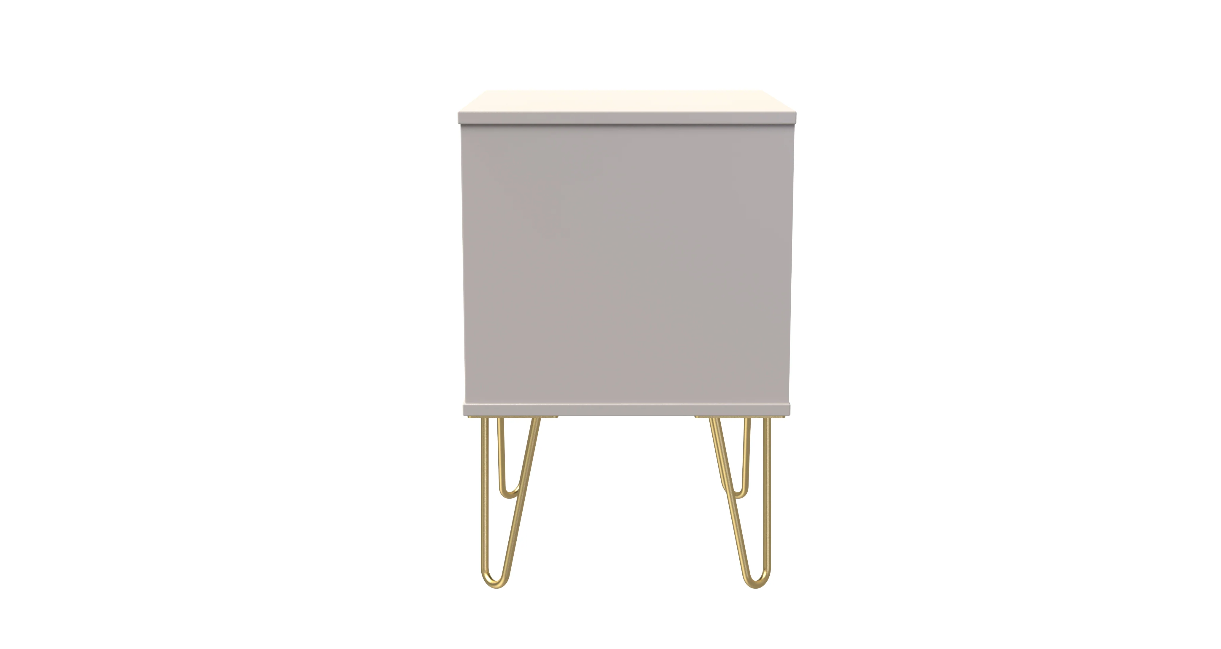 Glitz Ready Assembled 2 Drawer Bedside Cabinet in Kashmir Matt - Image 3
