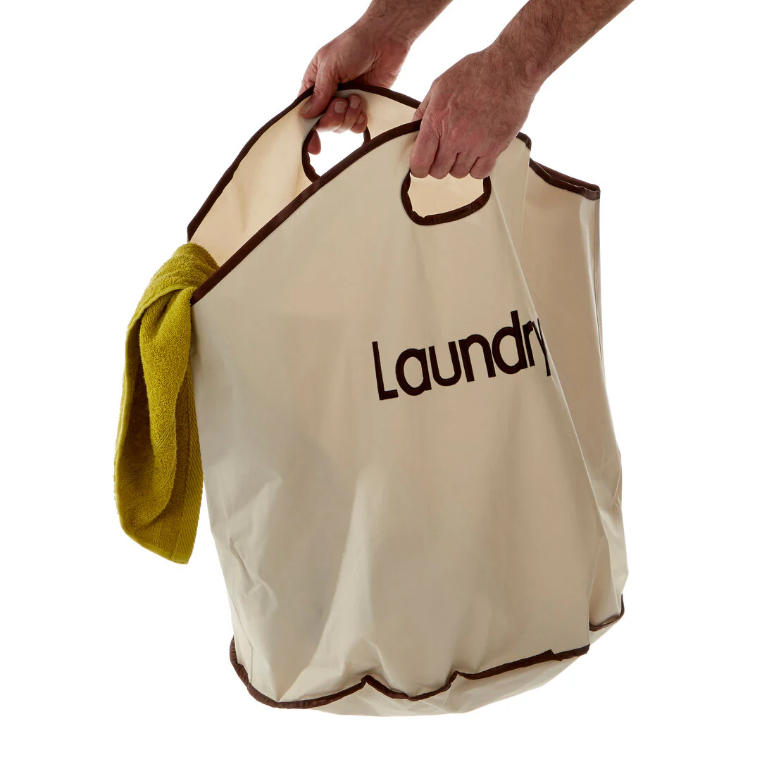 GreenLoop Cream Polyester Laundry Bag - Image 4