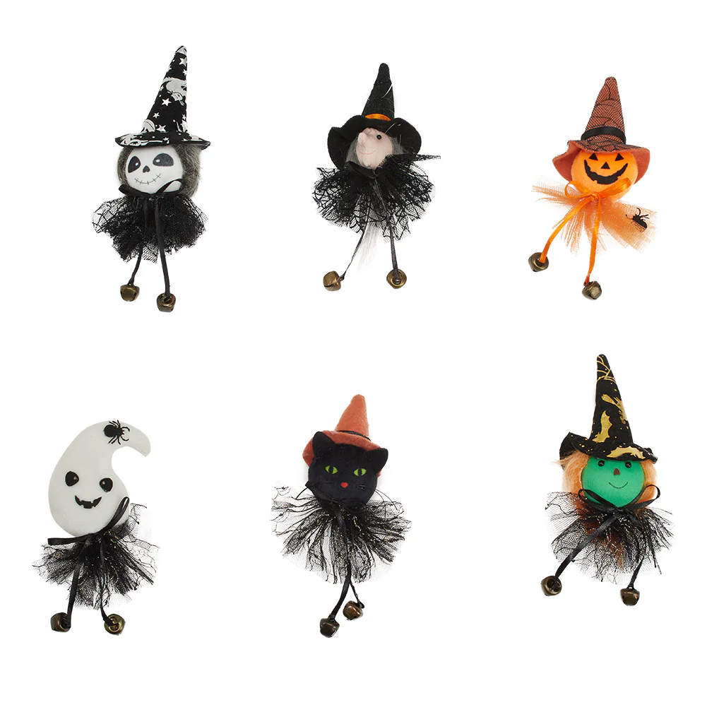 Hanging Ghost Pumpkin Witch Set - Image 4