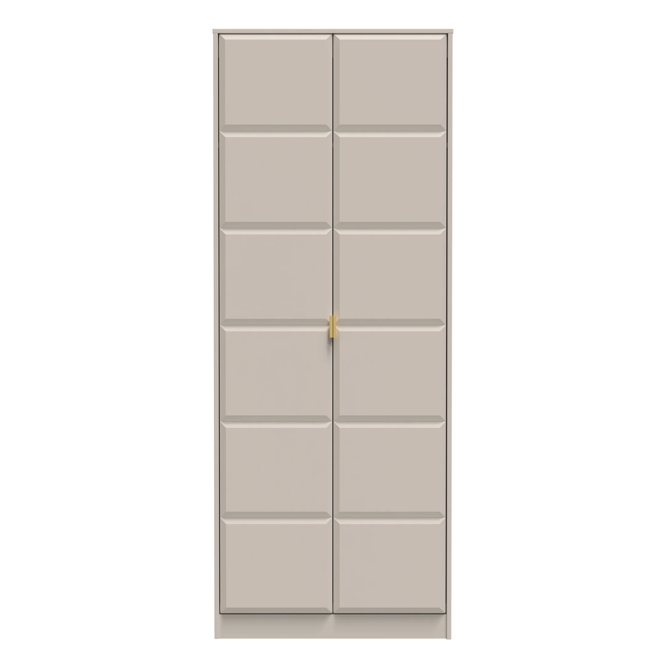 Hanover Ready Assembled 2 Door Wardrobe in Kashmir Matt