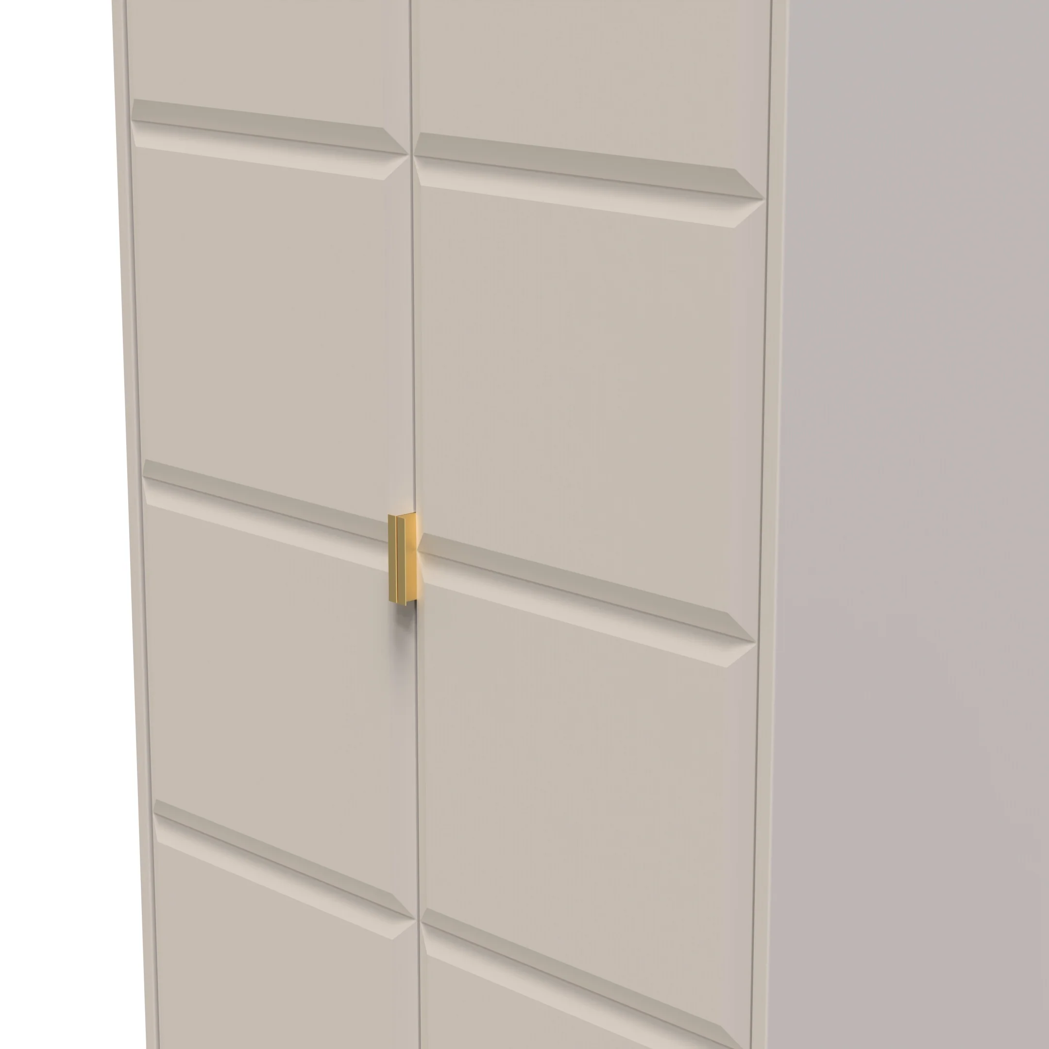 Hanover Ready Assembled 2 Door Wardrobe in Kashmir Matt - Image 4