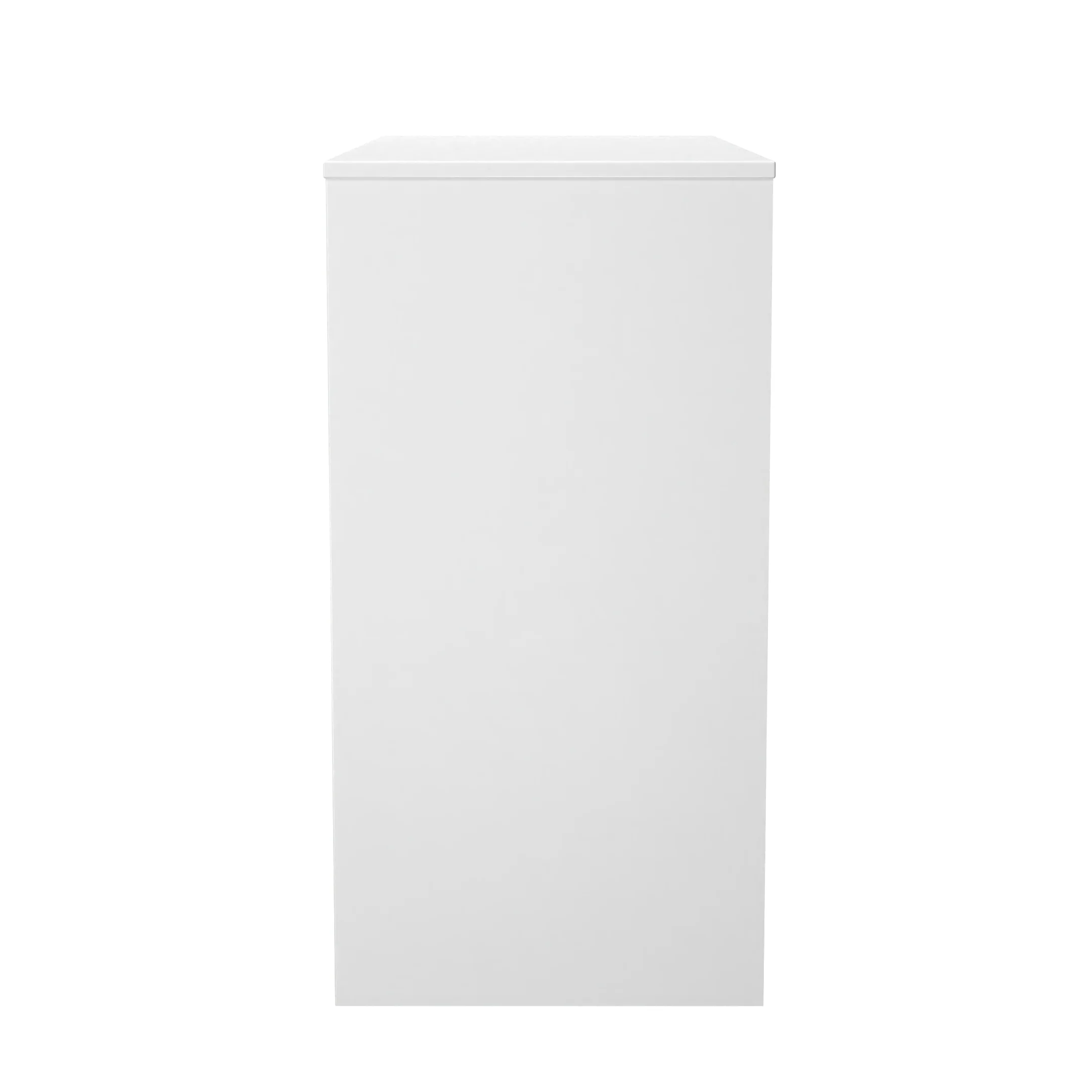 Hanover Ready Assembled 4 Drawer Vanity in White Matt - Image 4