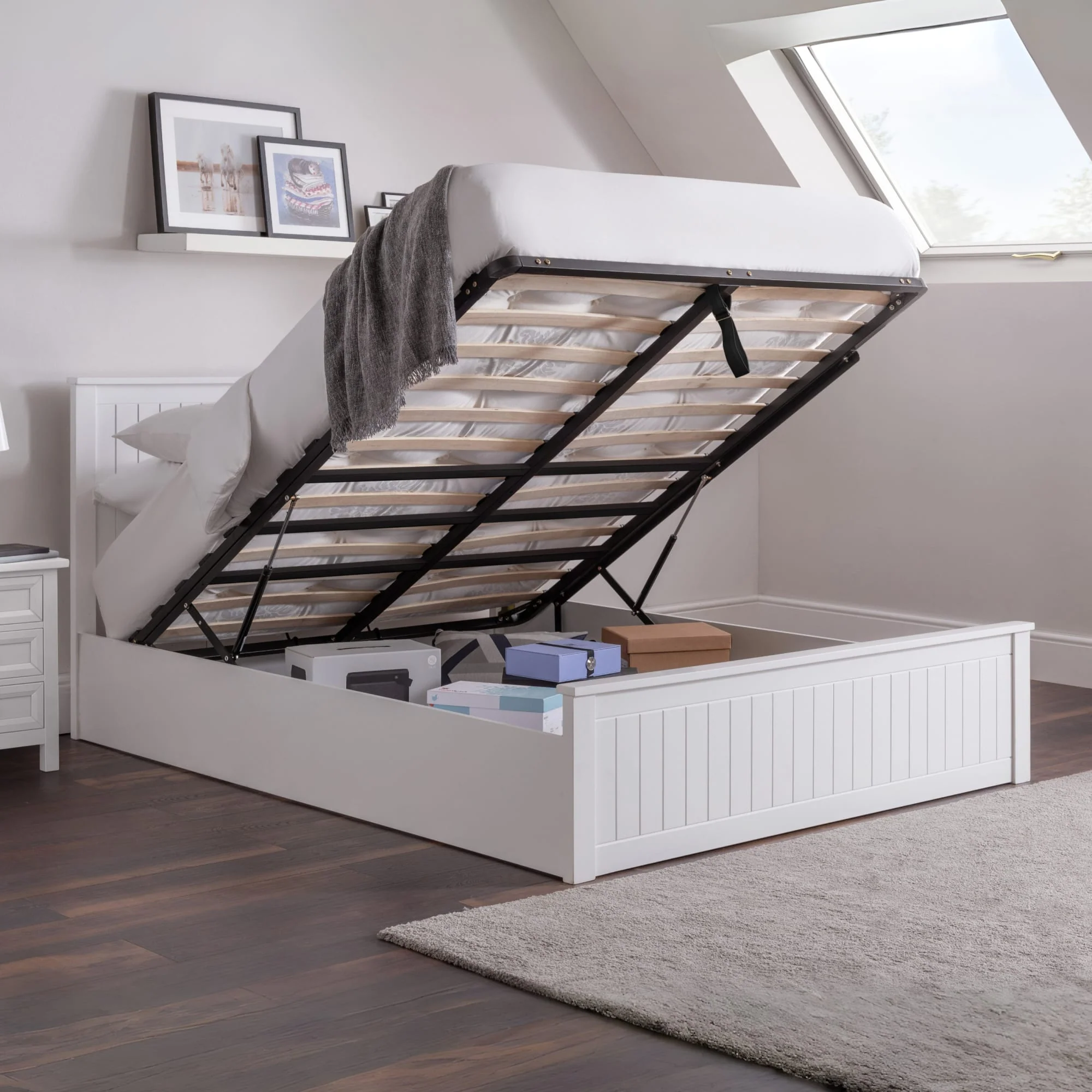 HARBOR OTTOMAN BED - SURF WHITE - Image 4