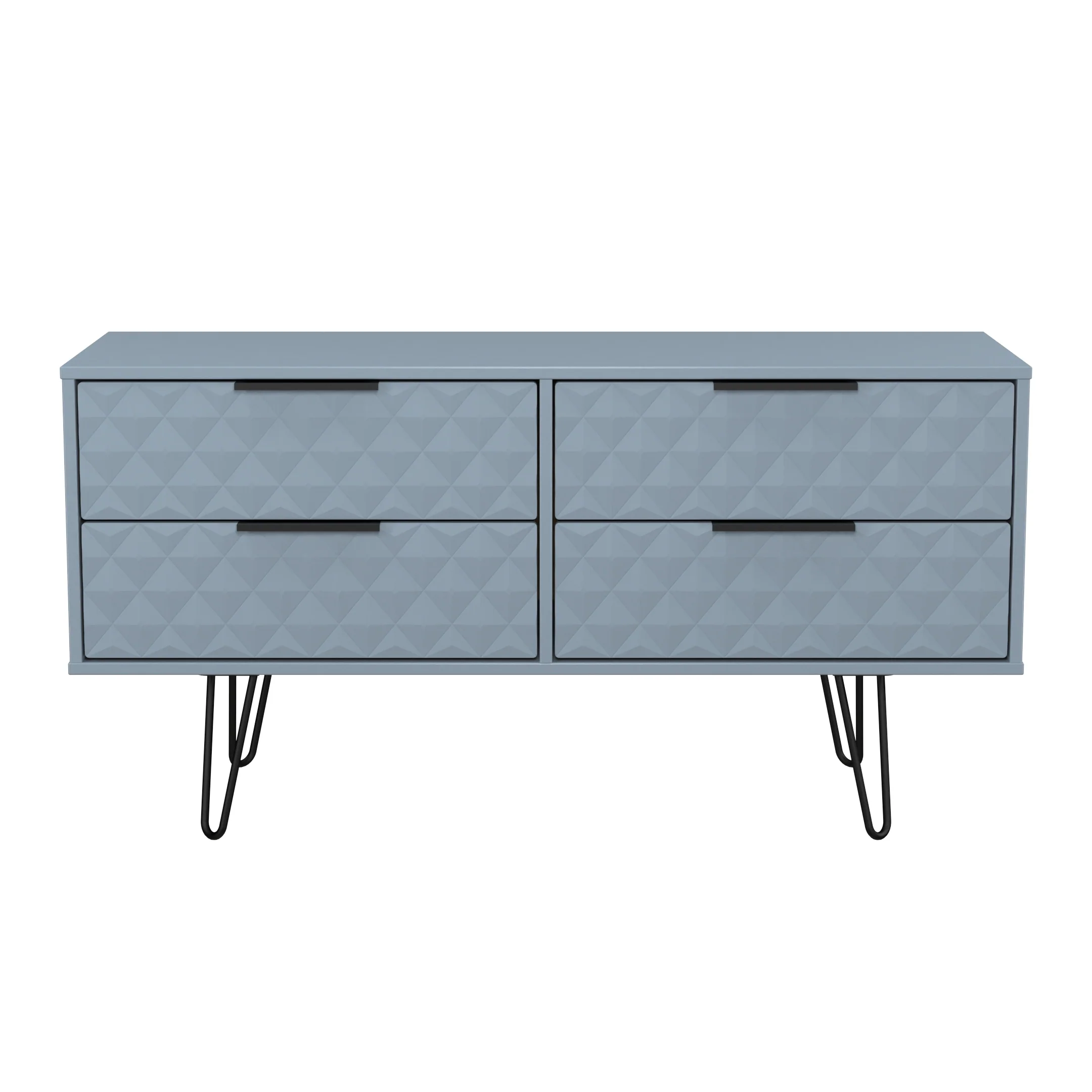 Harlequin 4 Drawer Bedbox in Denim Blue - Ready Assembled - Image 2