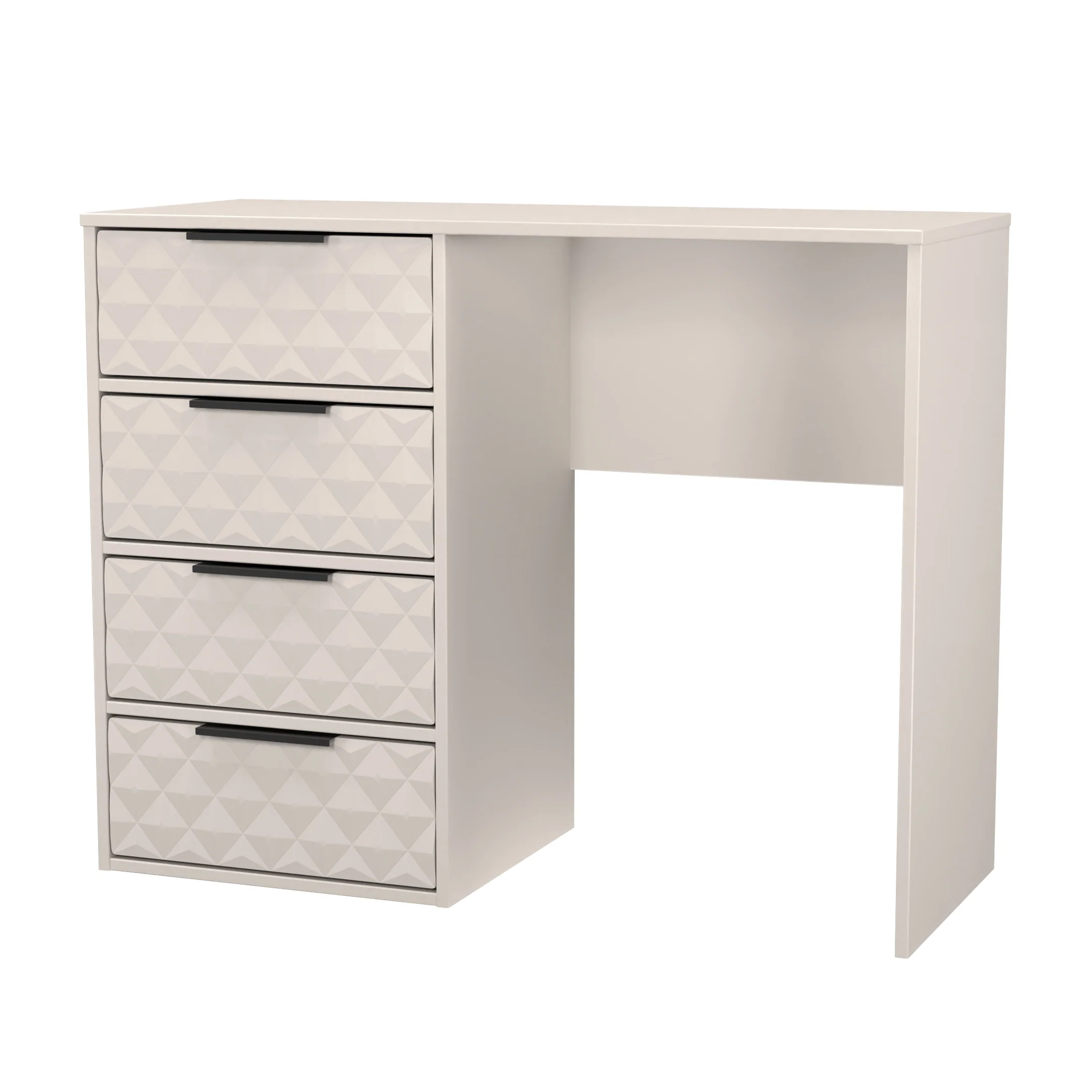 Harlequin 4 Drawer Vanity in Kashmir Matt - Ready Assembled - Image 3