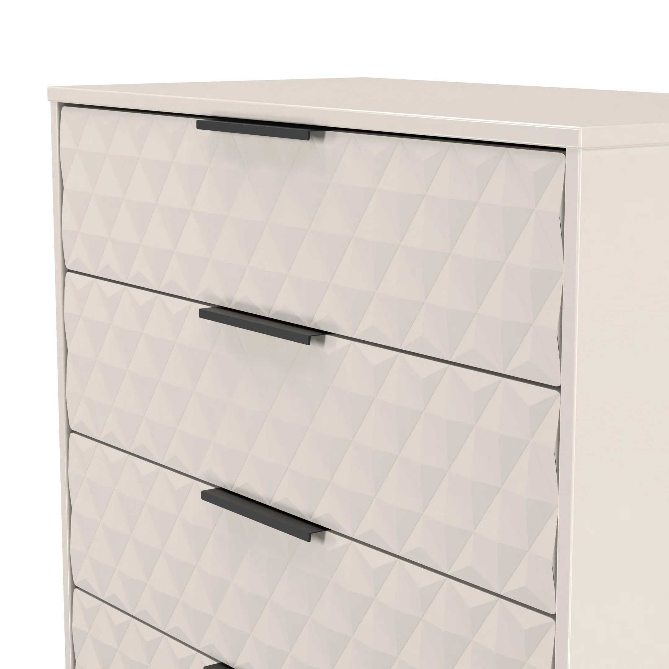 Harlequin 5 Drawer Chest in Kashmir Matt - Ready Assembled - Image 4