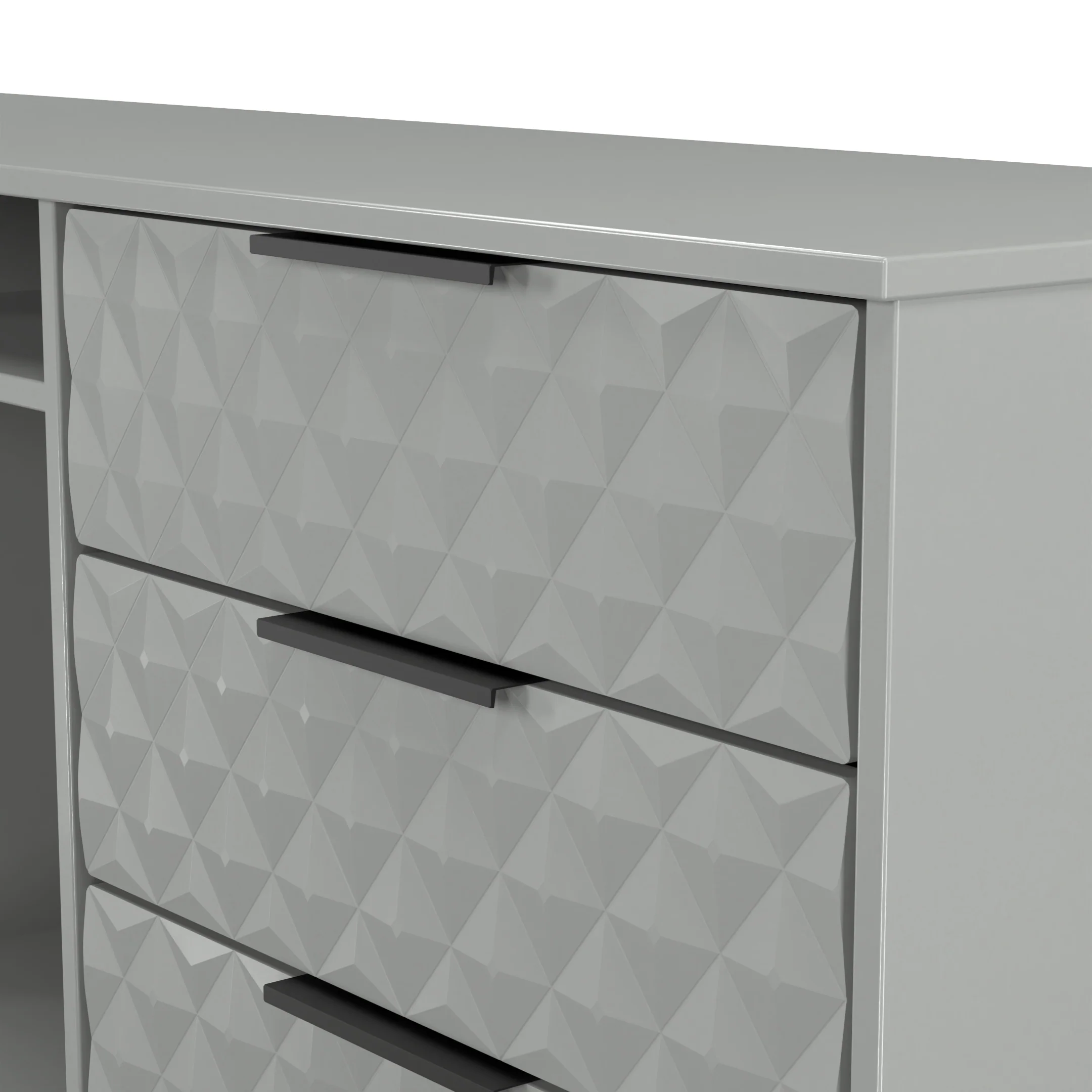 Harlequin 6 Drawer Sideboard in Dusk Grey - Ready Assembled - Image 5