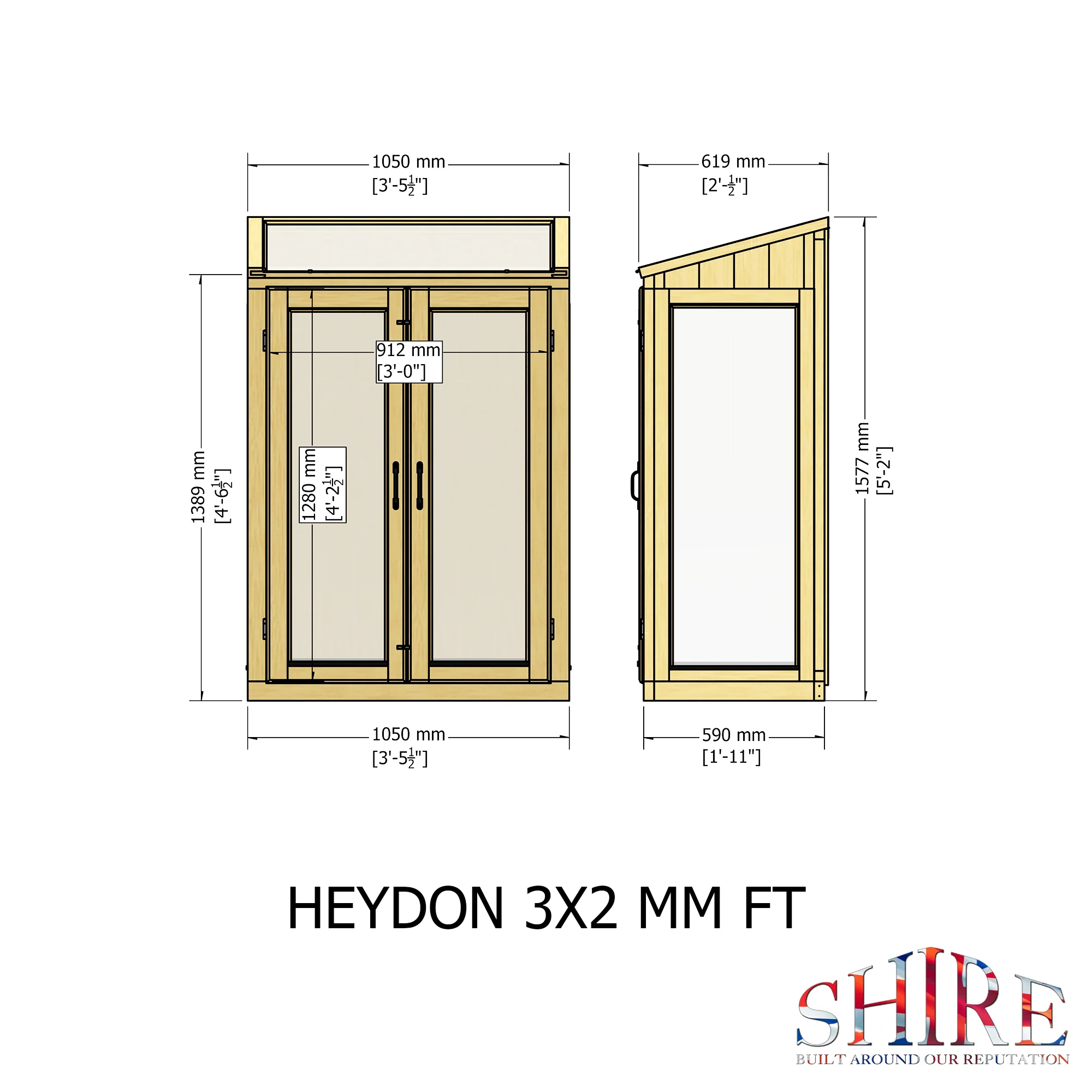Heydon Lean To Greenhouse - Image 5